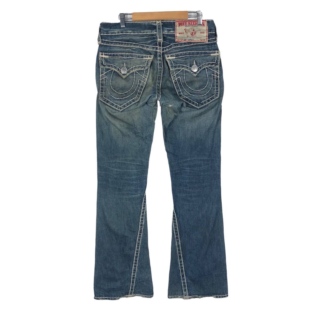 True Religion True Religion Women Joey Super T Jeans Size 34" / US 12 / IT 48 - 4 Thumbnail