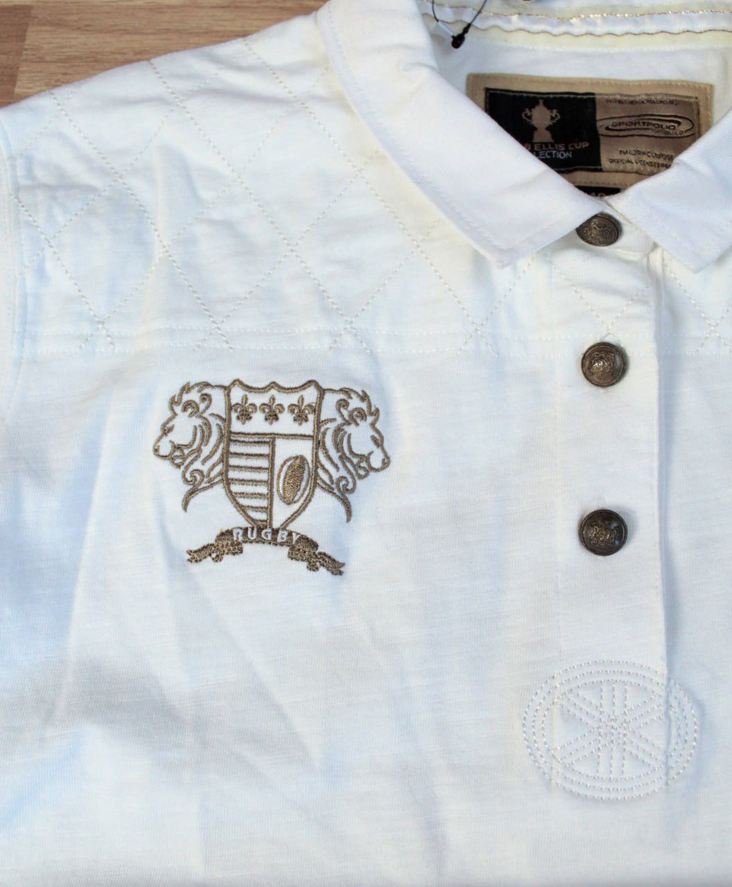 Polo Ralph Lauren 🔥 NWT Webb Ellis Cup Rugby 2015 Chief Keef Long Sleeve Shirt Size US M / EU 48-50 / 2 - 5 Thumbnail