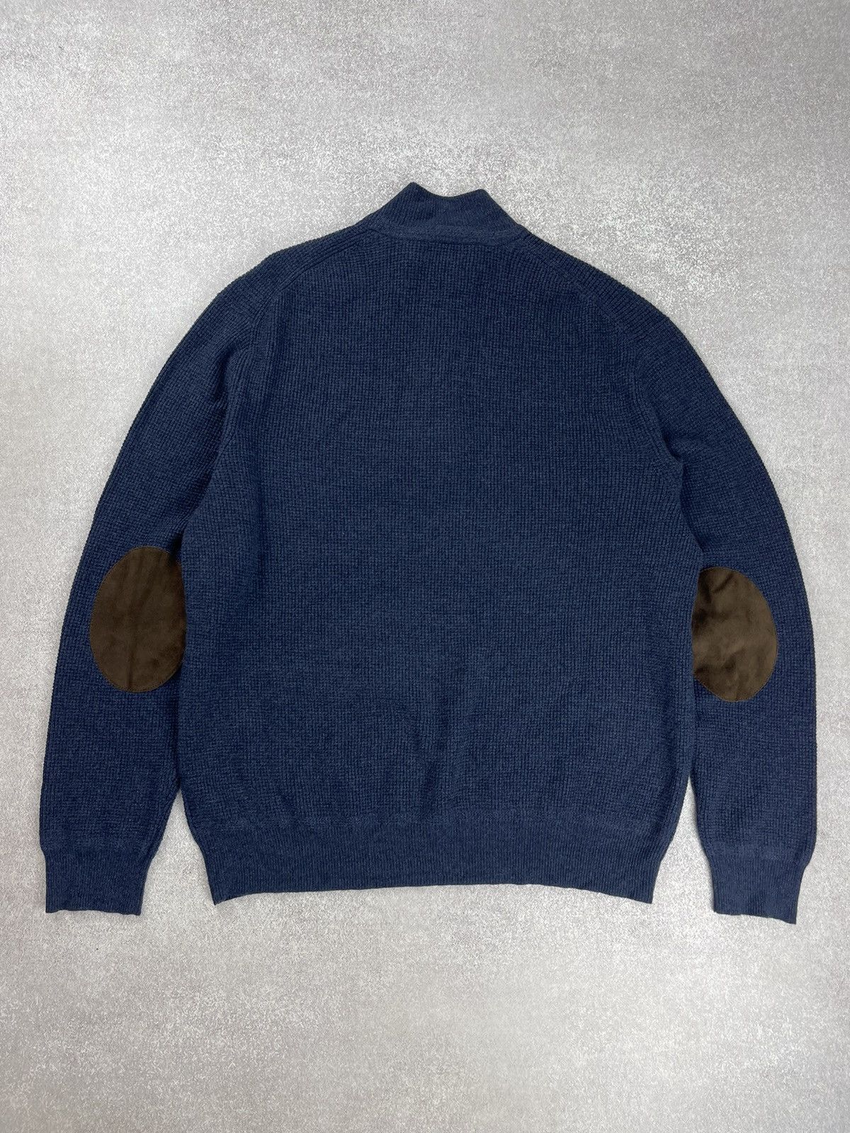Polo Ralph Lauren × Ralph Lauren Polo Ralph Lauren Navy Merino Wool Knit Sweater Mens Size US XXL / EU 58 / 5 - 9 Thumbnail