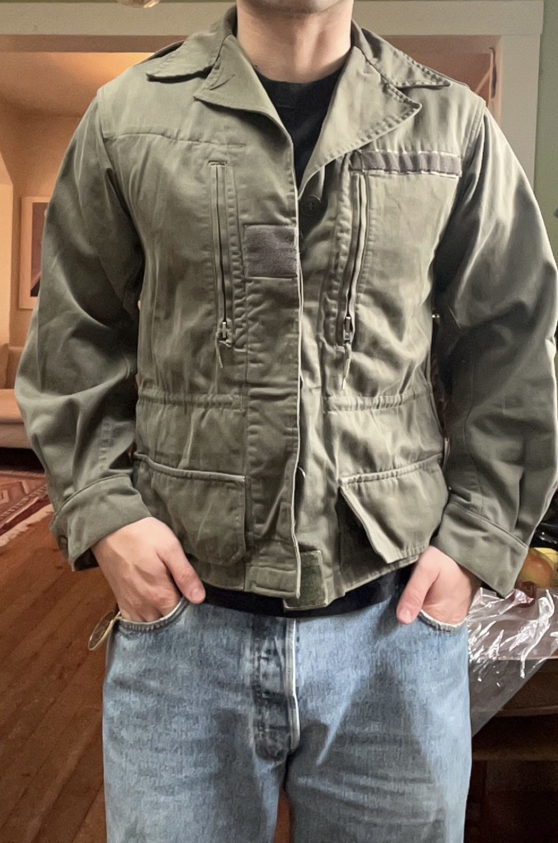 Japanese Brand Vintage French workwear military jacket cropped moleskin Size US M / EU 48-50 / 2 - 20 Thumbnail