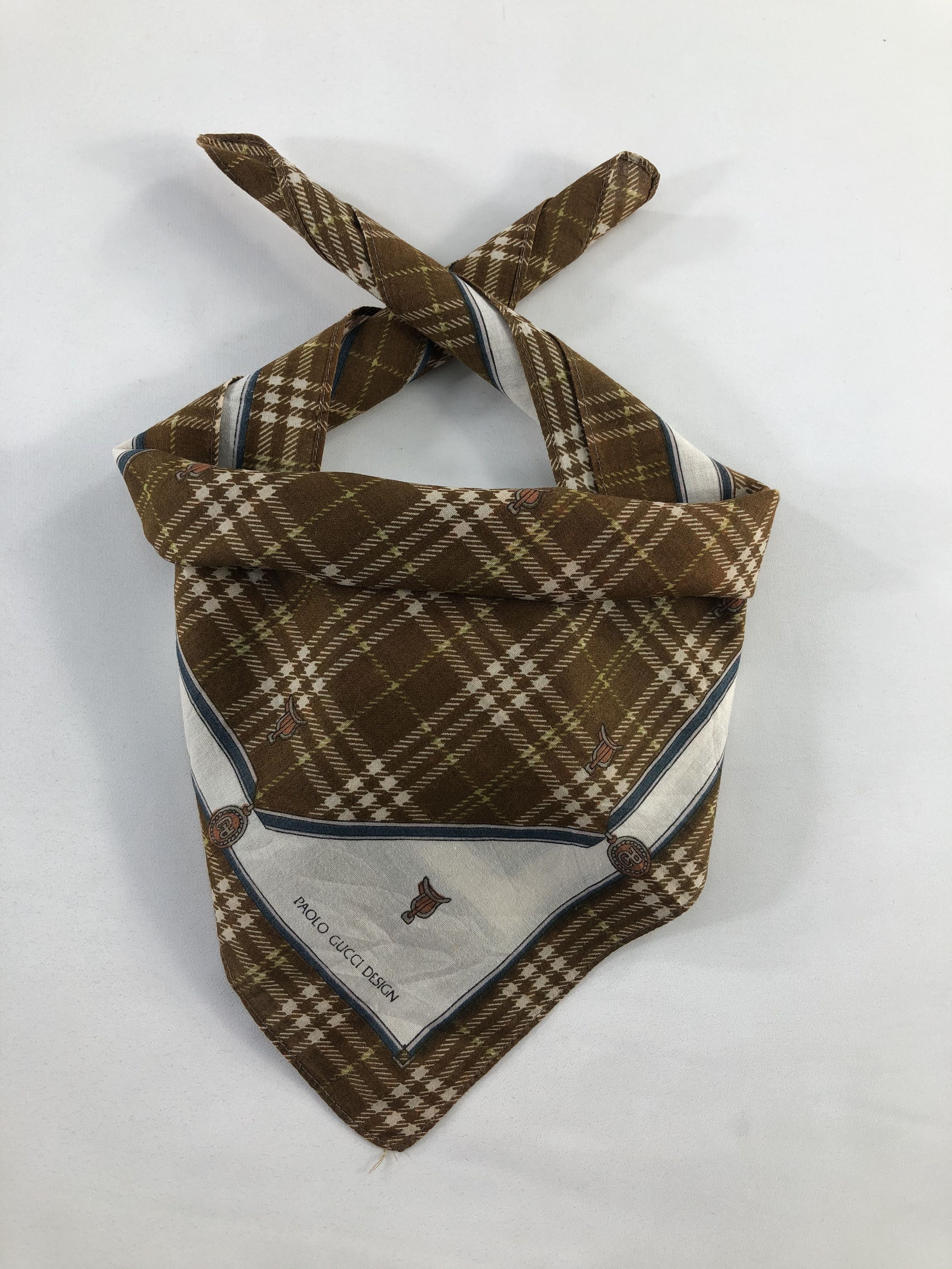 Paolo Gucci Paolo Gucci Handkerchief / Bandana / Neckerchief Size ONE SIZE - 1 Thumbnail