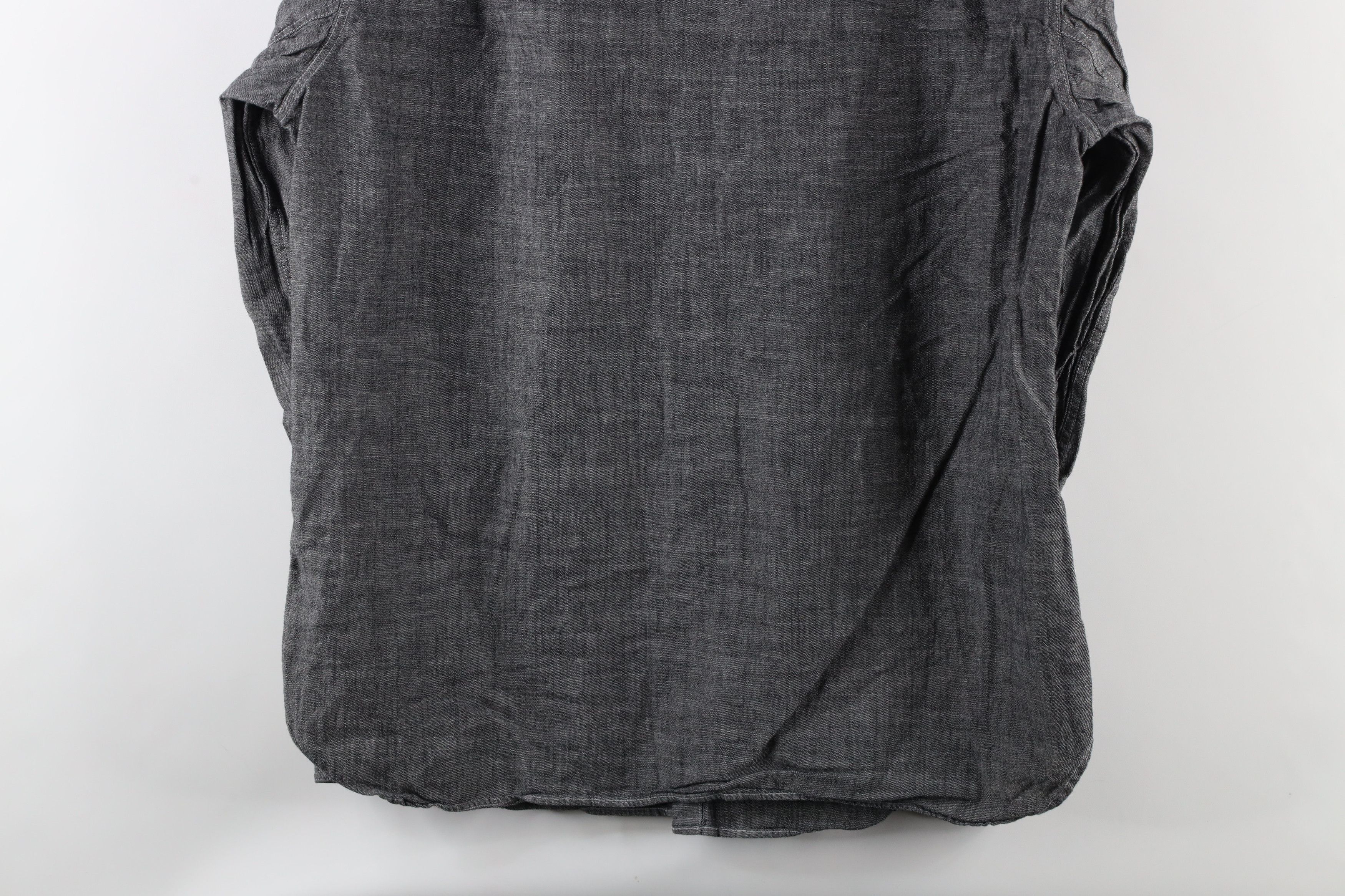J.Crew × Vintage J Crew Collared Long Sleeve Button Shirt Gray Cotton Size US L / EU 52-54 / 3 - 10 Thumbnail