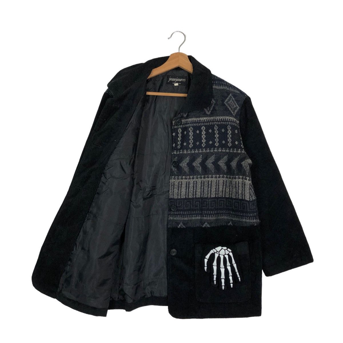 Japanese Brand 🔥VINTAGE CASUAL JACKET WOOL NAVAJO AZTEC DESIGN JEANJAURES Size US M / EU 48-50 / 2 - 8 Thumbnail