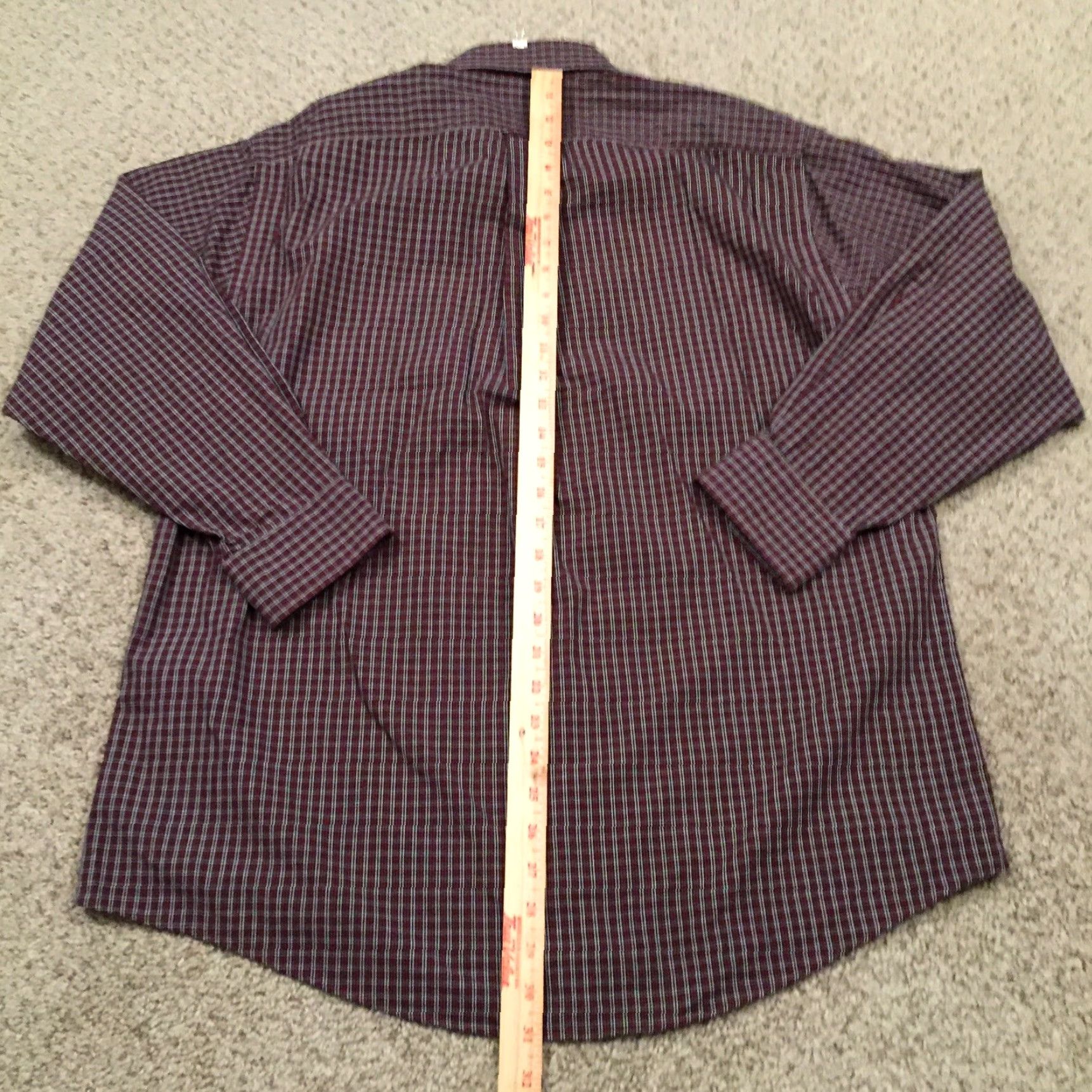 Dockers Dockers Shirt Mens Large Red Plaid Long Sleeve Button Up Never Iron Size US L / EU 52-54 / 3 - 6 Thumbnail