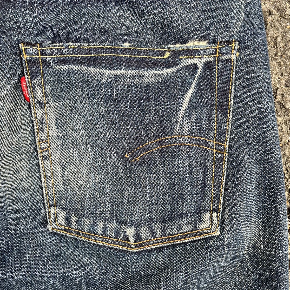 Levi's Vintage Clothing Levis LVC 501XX 66501 Big E Japan Selvedge Red Line Denim Size US 35 - 16 Thumbnail