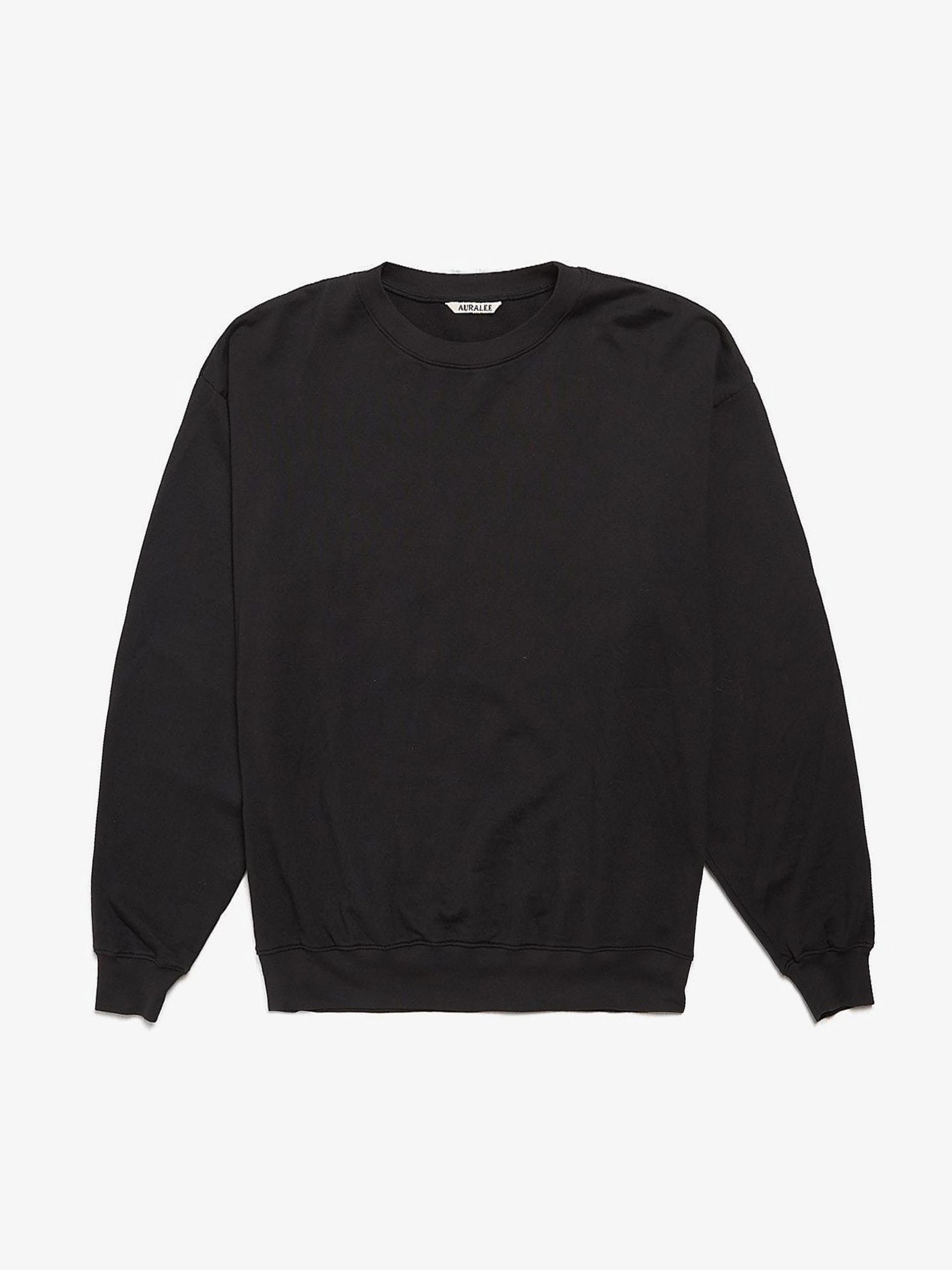 Auralee Black Classic Cotton Sweatshirt Size US XL / EU 56 / 4 - 1 Thumbnail