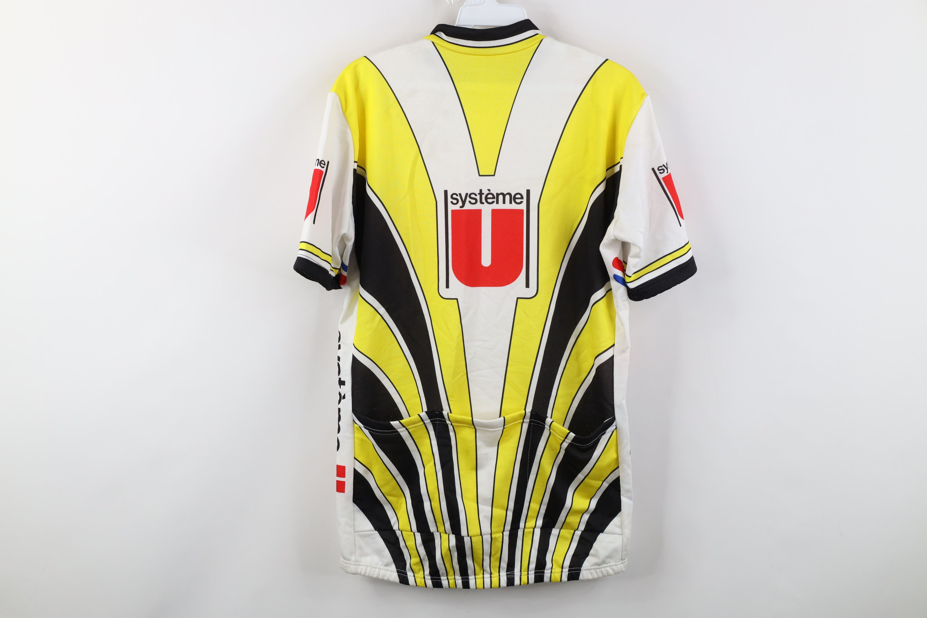 Vintage Vintage 80s 90s Systeme U Italy Team Cycling Bicycle Jersey Size US M / EU 48-50 / 2 - 14 Thumbnail