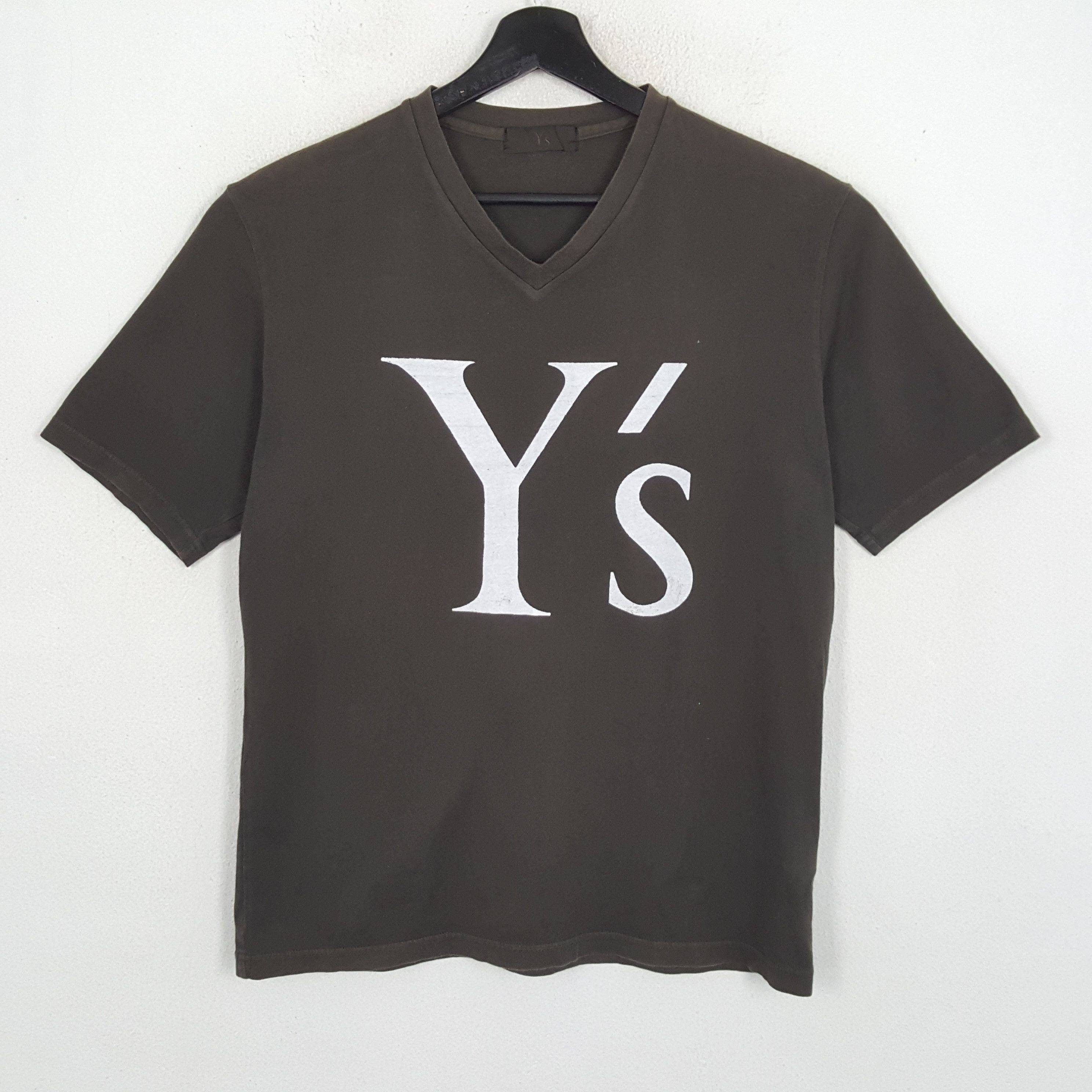 Y'S YOHJI YAMAMOTO Designer Brand Custom Art Logo Tshirt