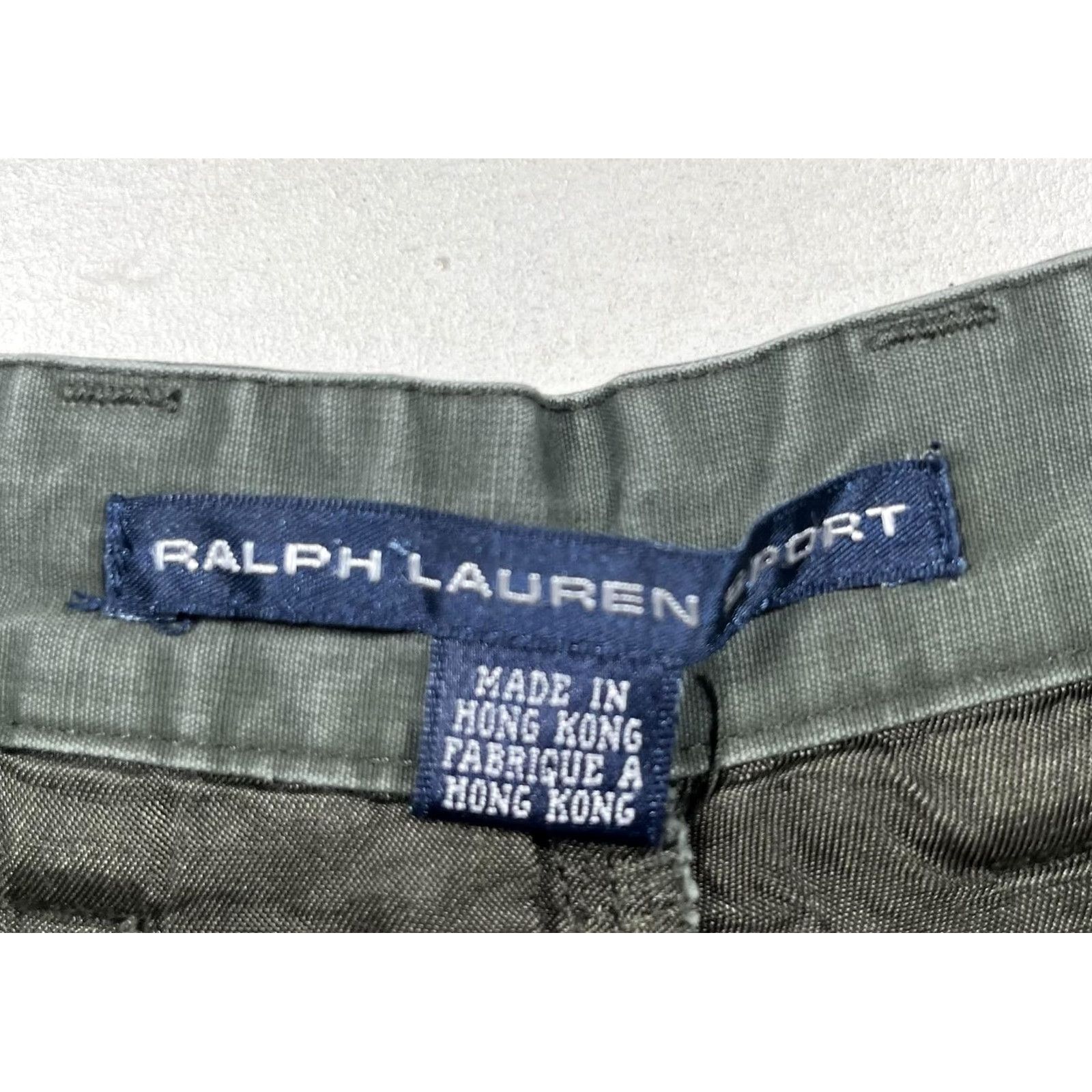 Polo Ralph Lauren VINTAGE Ralph Lauren Sport Pants Womens Medium Green Snow Pants 28in Inseam Quilted Insulated Lined Pockets Winter Casual Womens Size 32" / US 10 / IT 46 - 3 Thumbnail