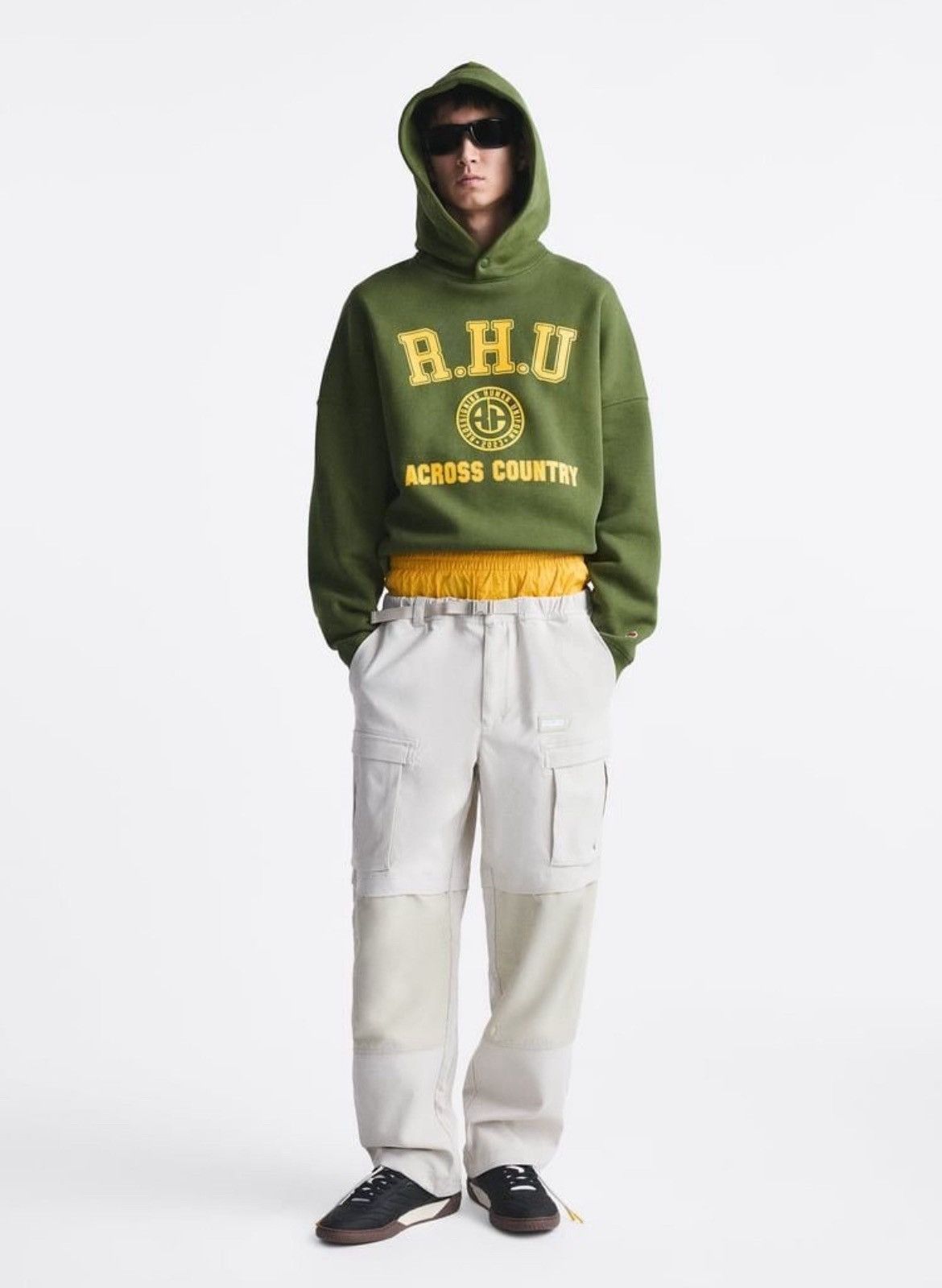 Rhude × Zara Rhude X Zara Hoodie Sweatshirt NEW size L (large) Limited Ed Size US L / EU 52-54 / 3 - 15 Thumbnail