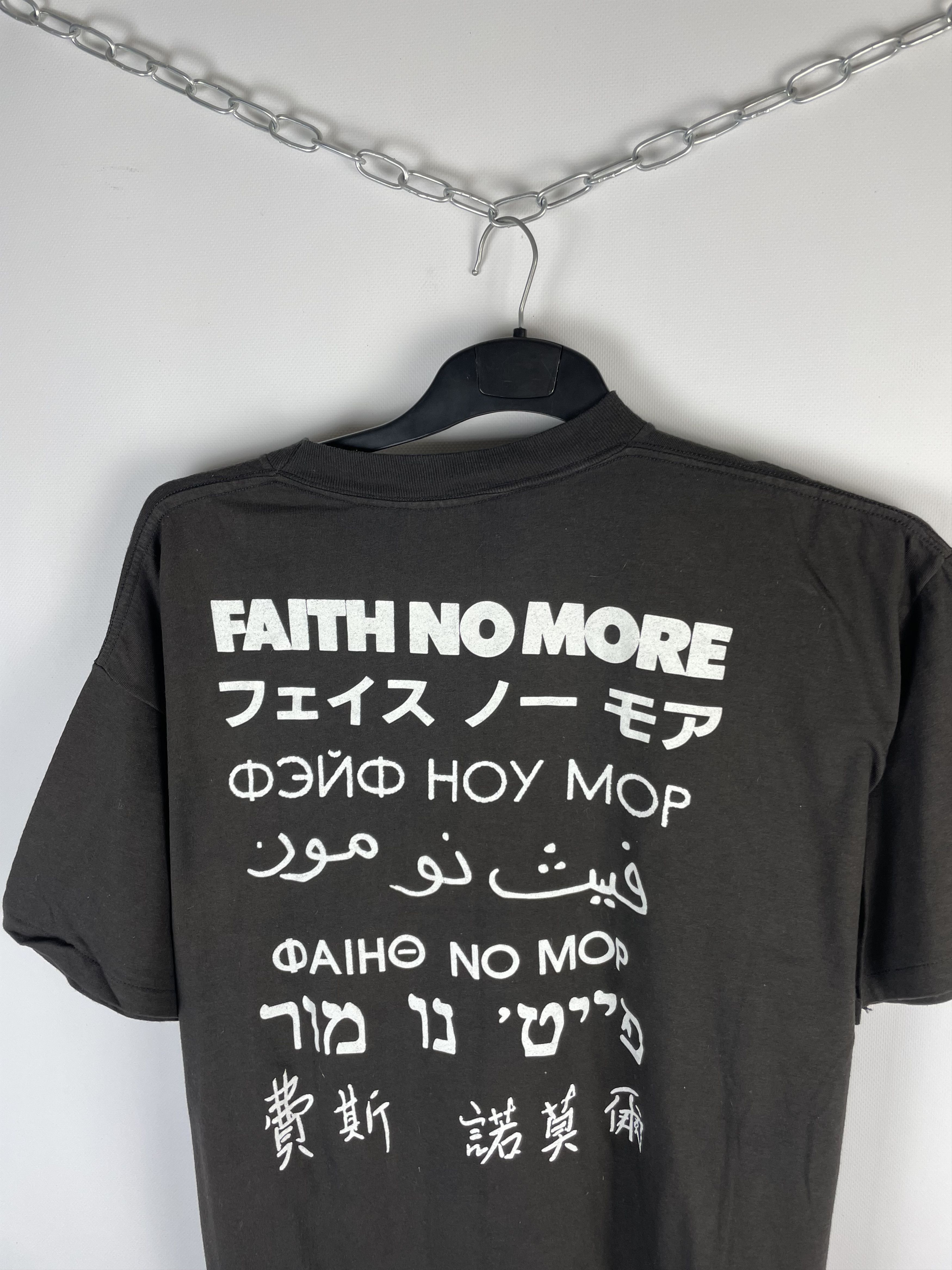 Band Tees Faith No More 1992 vintage rock band overprinted tee Size US XL / EU 56 / 4 - 11 Thumbnail