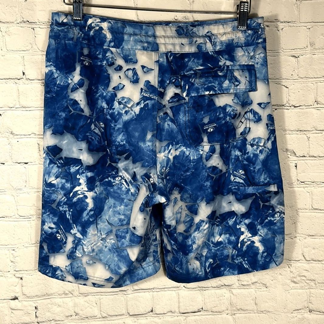 Vintage Huk Pursuit Mossy Oak Fracture Boardshort Men's 30 Blue H2000138 Boardshorts Size US 30 / EU 46 - 6 Thumbnail