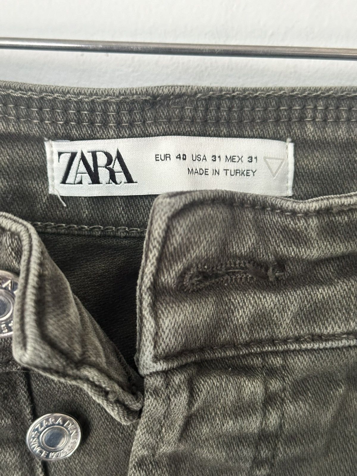 Vintage × Zara Distressed Denim Size US 31 - 6 Thumbnail