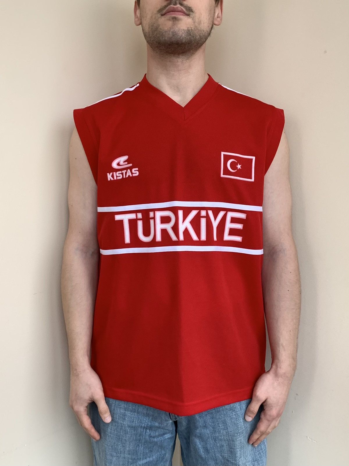 Vintage Turkey Football Jersey Kistas 2001 2002 2003 Vintage 2000s Size US L / EU 52-54 / 3 - 3 Thumbnail