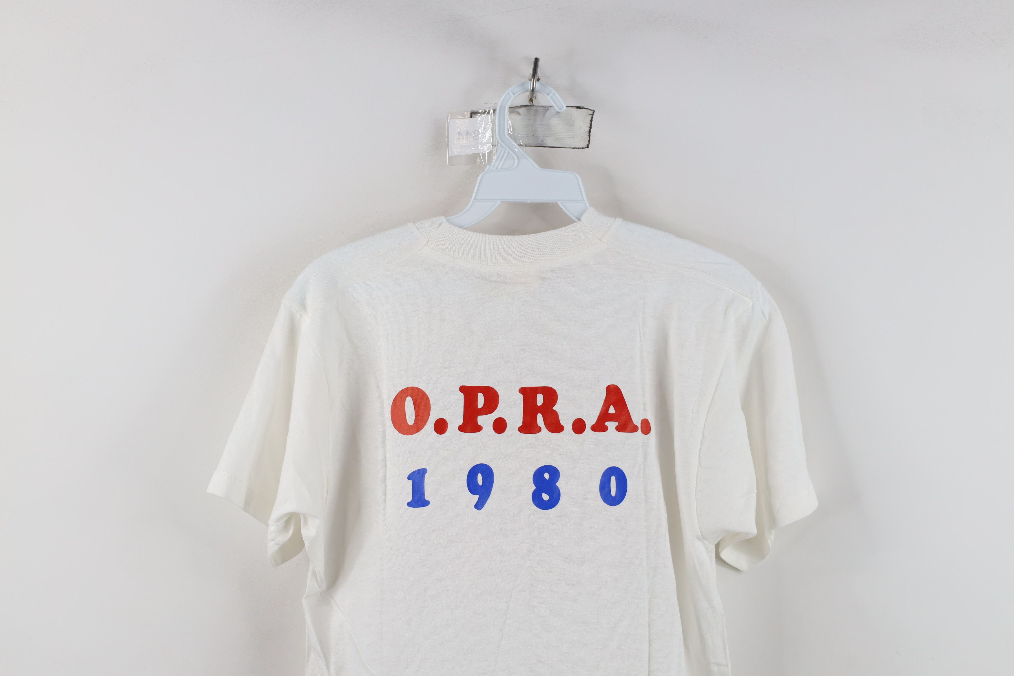 Vintage Vintage 70s A Teamster Union Short Sleeve T-Shirt White USA Size US L / EU 52-54 / 3 - 12 Thumbnail
