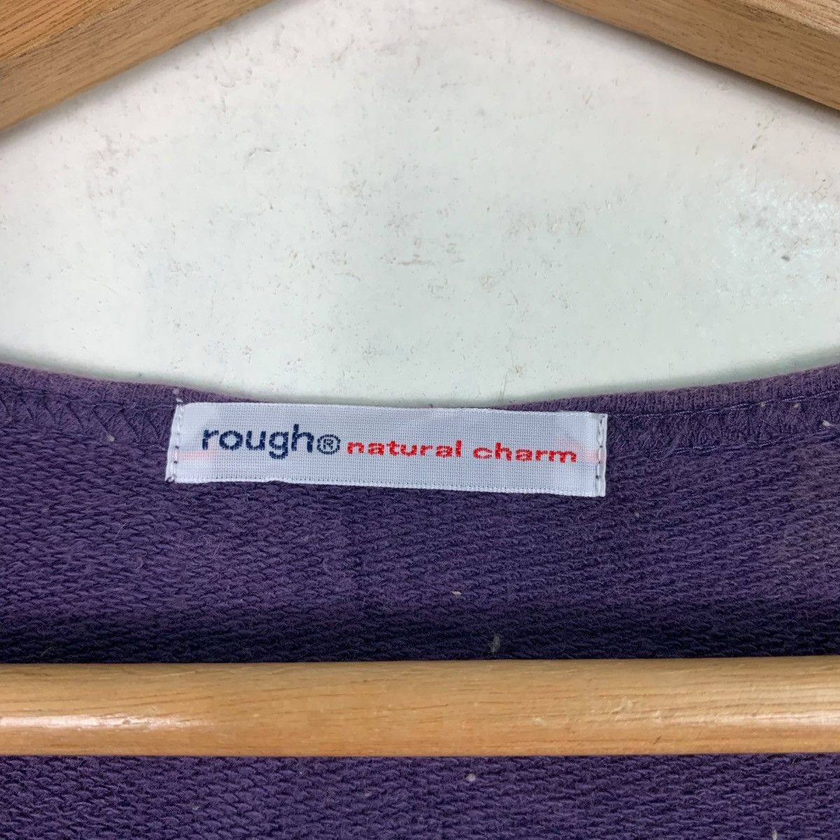Vintage 96 ROUGH Athlete Patches Logo Pullover Sweater #0690-C32 Size US S / EU 44-46 / 1 - 12 Thumbnail