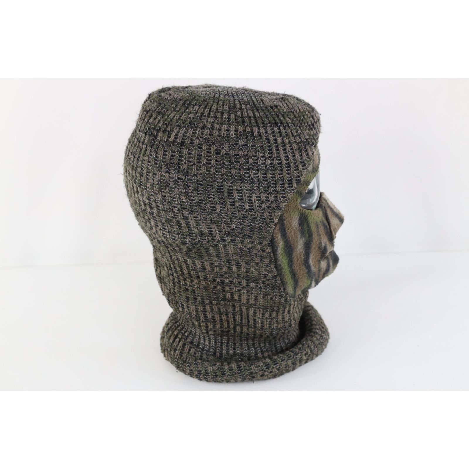 Vintage Vintage 90s Streetwear Camouflage Face Camouflage Beanie Hat Size ONE SIZE - 4 Thumbnail