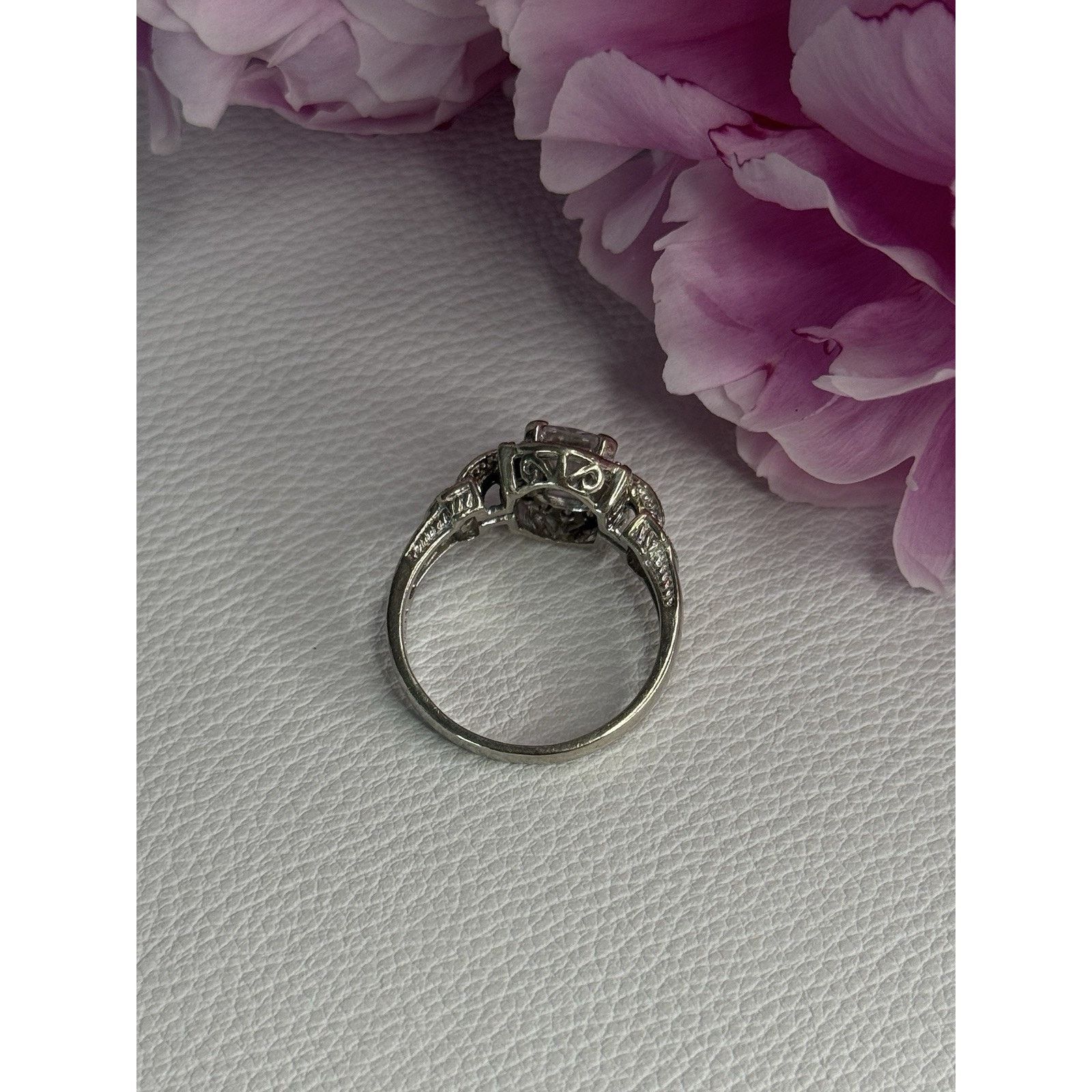 Jewelry BEAUTIFUL 925 STERLING SILVER CZ RING SIZE 10 Size ONE SIZE - 5 Thumbnail