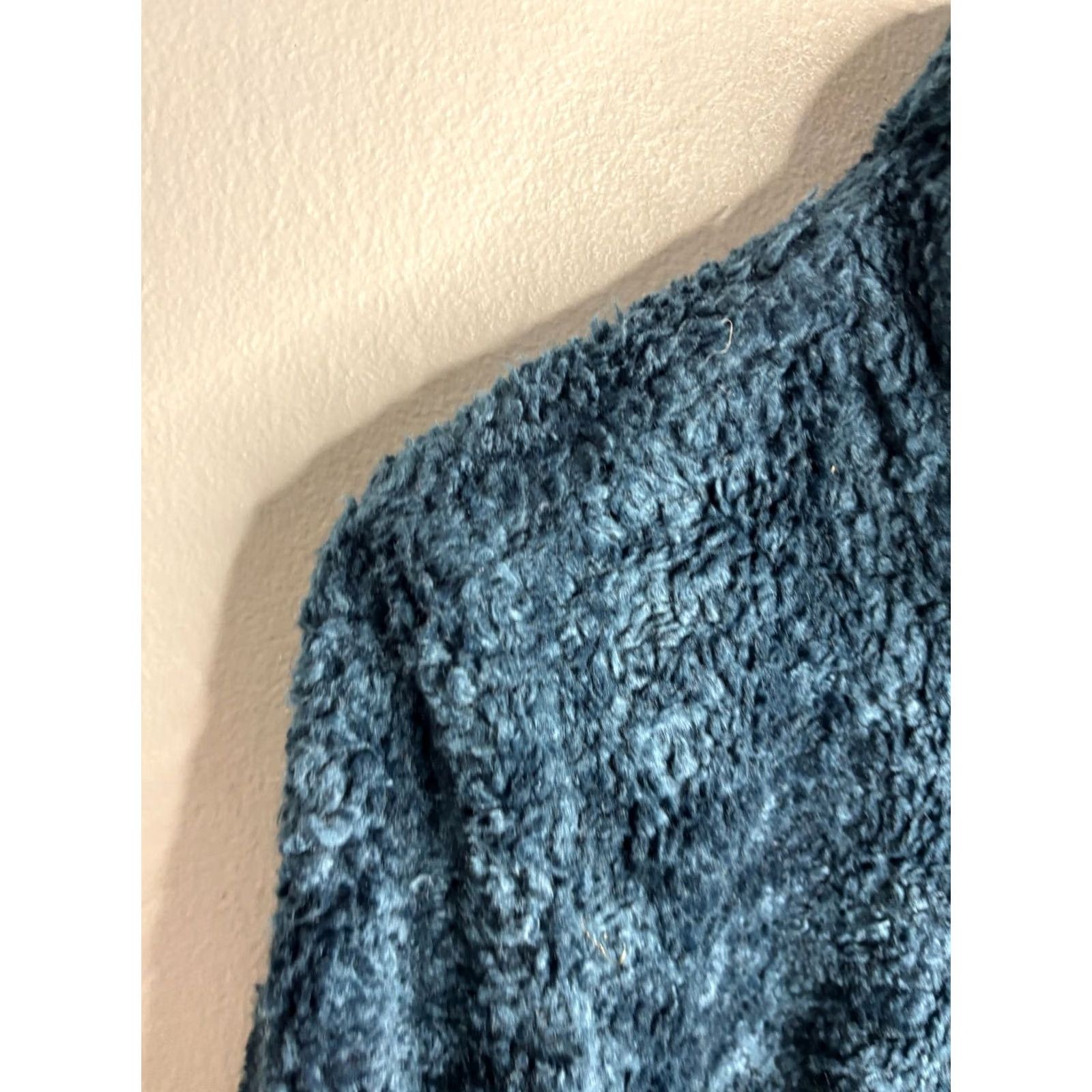 Pendleton Pendleton Fuzzy Jacket Mens S Blue Green Wool Blend Sherpa Fleece Full Zip 5034 Size US S / EU 44-46 / 1 - 2 Thumbnail