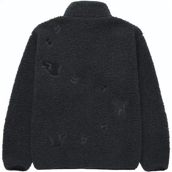 100 Thieves PIKACHU SHERPA FLEECE JACKET - GREY L Size US XL / EU 56 / 4 - 2 Thumbnail