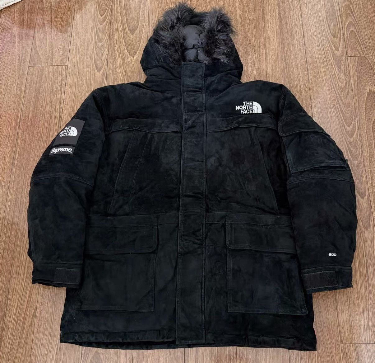 Loro Piana × Supreme Supreme Loro Piana Alpaca Wool Overcoat Black