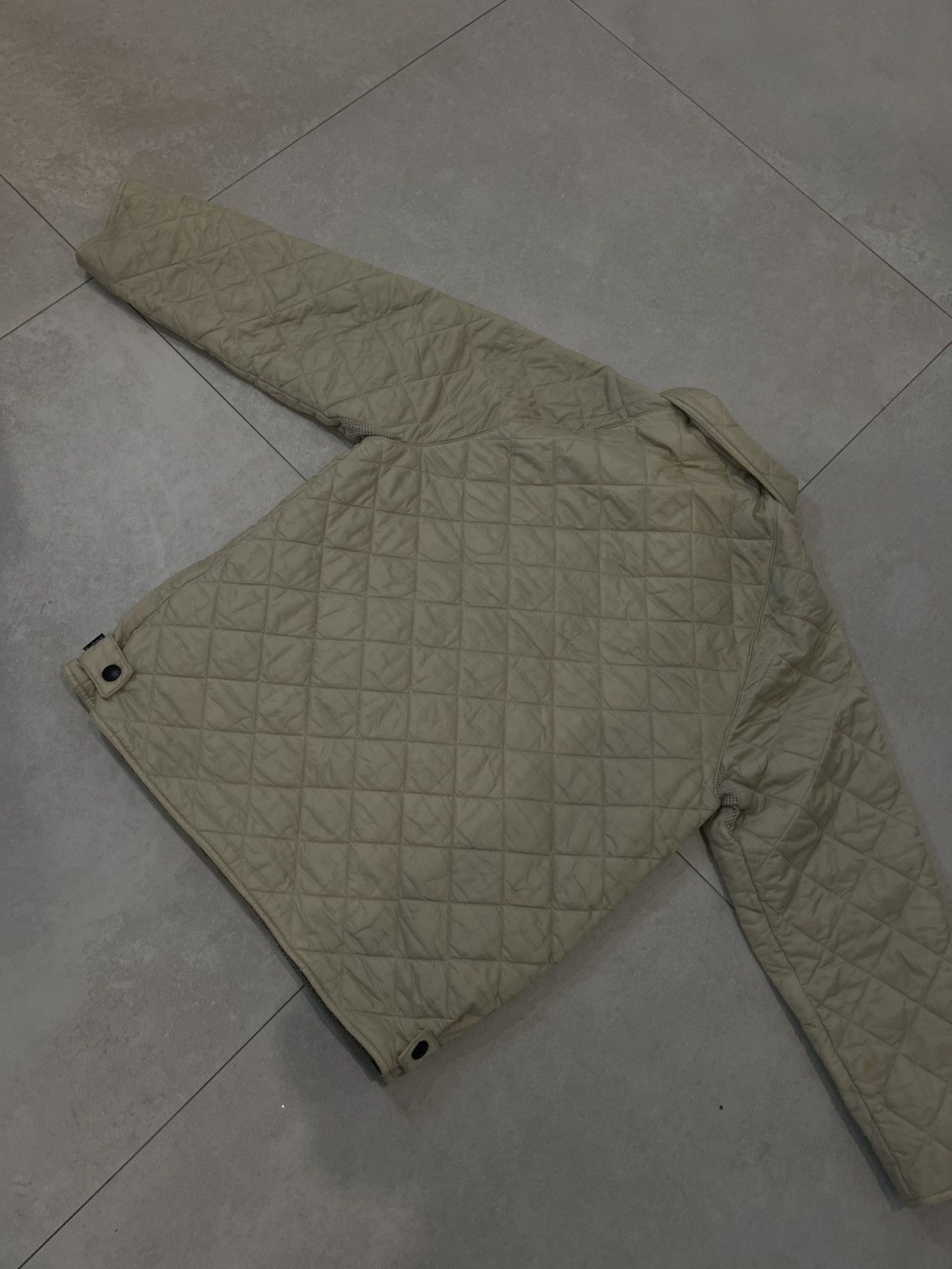 Barbour Barbour Flyweight Quilt Jacket Beige Full Zip High Neck Size US M / EU 48-50 / 2 - 11 Thumbnail