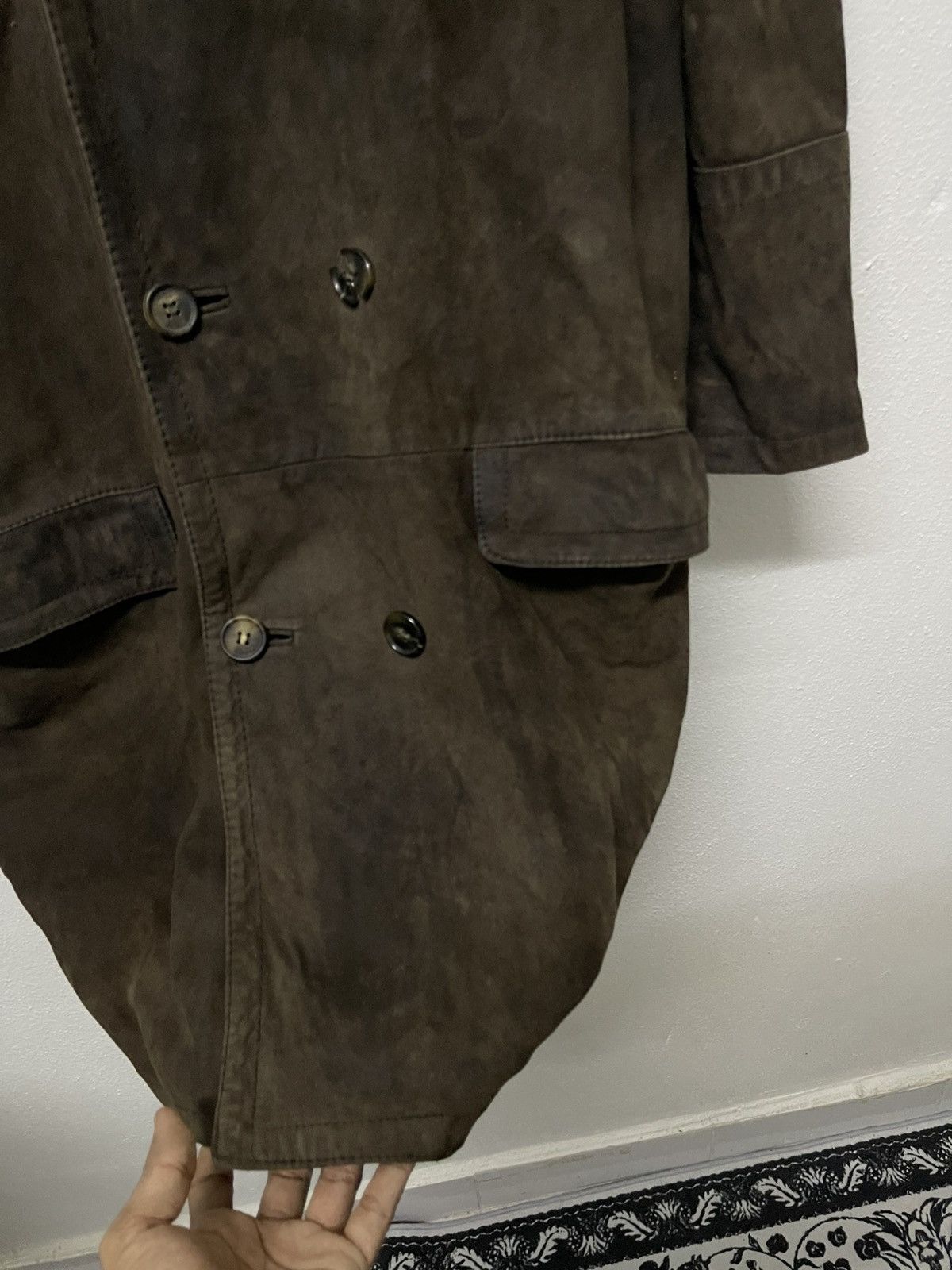 Gucci AW 1998 GUCCI BY TOMFORD SUEDE LEATHER COAT Size US L / EU 52-54 / 3 - 5 Thumbnail
