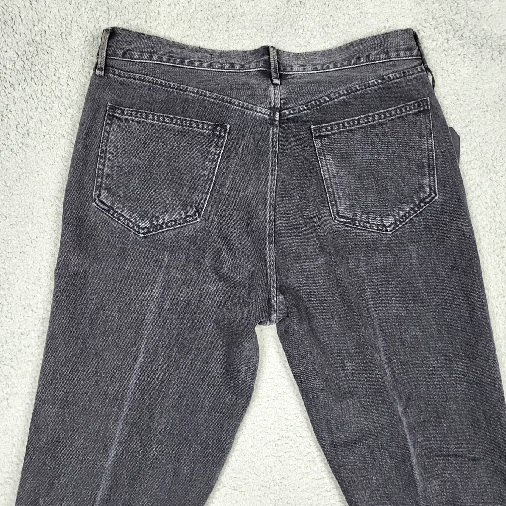 Rag & Bone Rag & Bone DYLAN Grey Kuro Cotton High Waist Crop Kick Flare Jeans Sz 31 NEW Woman Regular Denim Grey/Gray Cotton Jeans Size 24" / US 00 / IT 34 - 5 Thumbnail