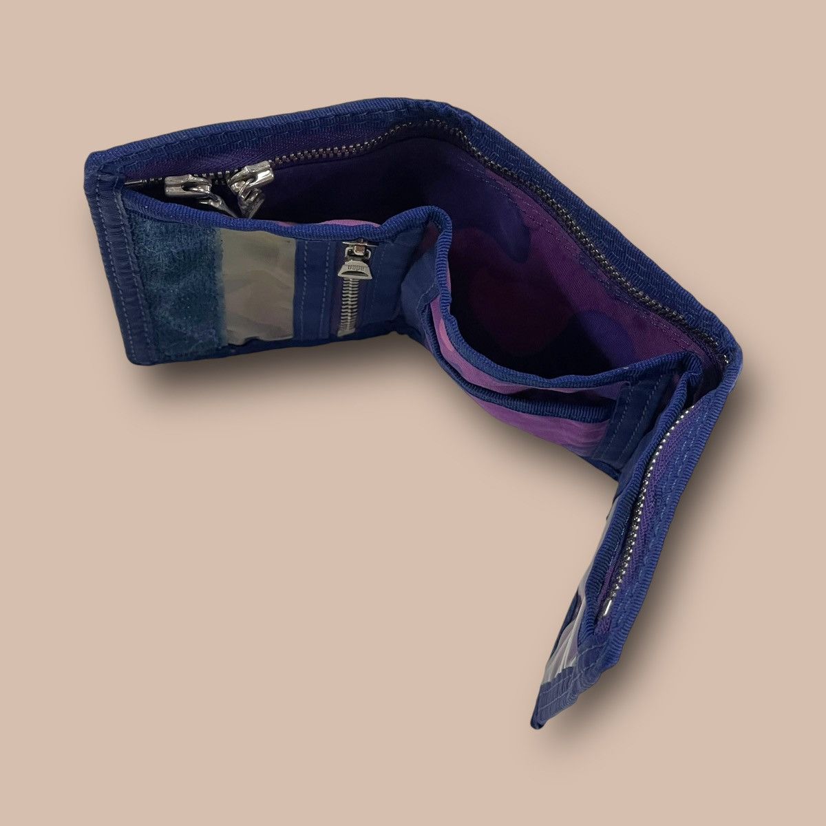 Bape OG Bape Purple Camo Nylon Wallets Size ONE SIZE - 8 Thumbnail