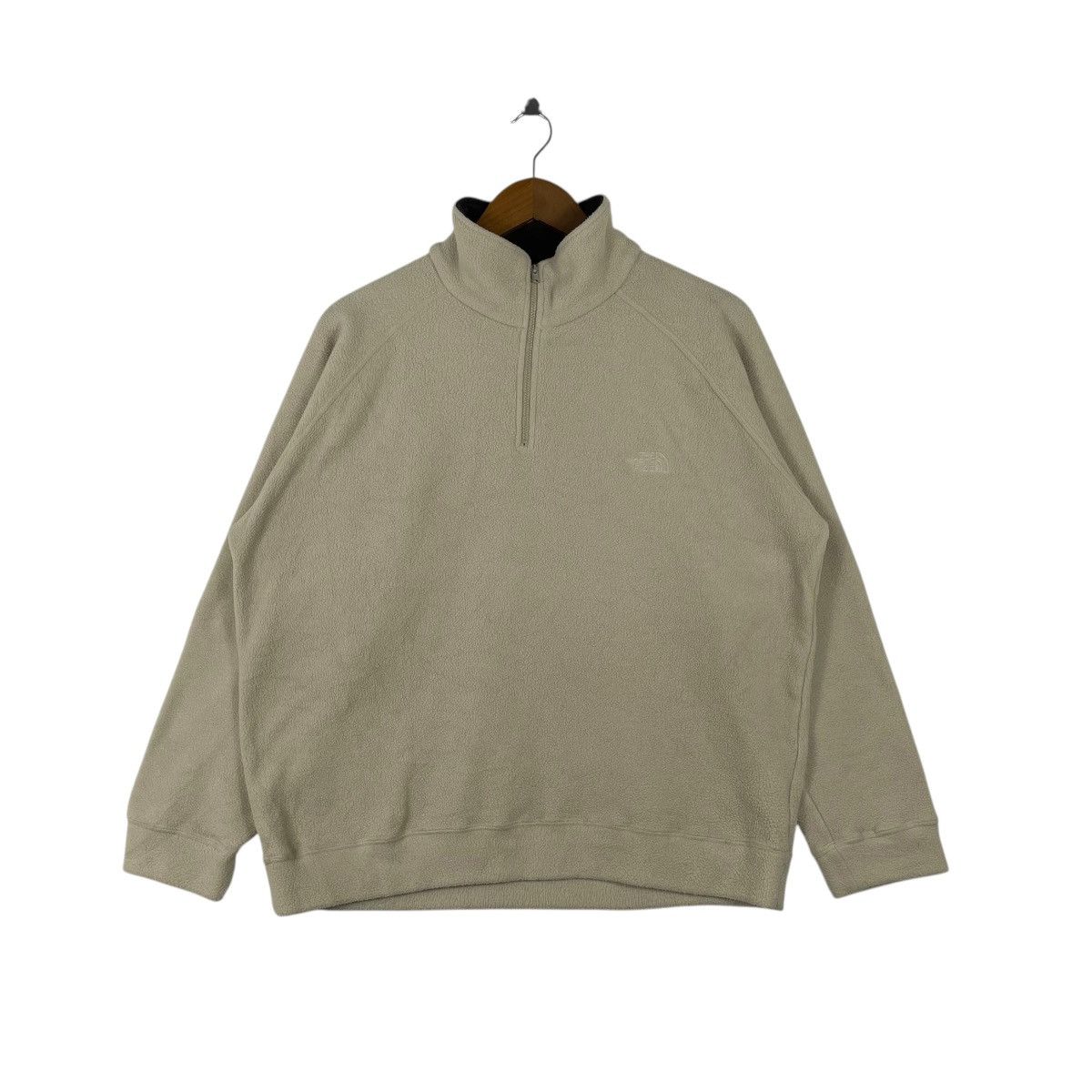 The North Face Vintage The North Face Half Zip Fleece Pullover Sweatshirt Size US L / EU 52-54 / 3 - 1 Thumbnail