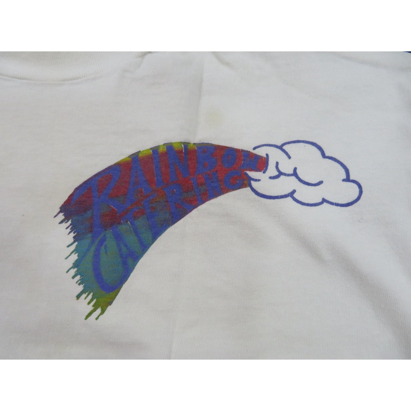 Hanes Rainbow Catering California State Prison T-Shirt Sz L 1980s Size US L / EU 52-54 / 3 - 4 Thumbnail