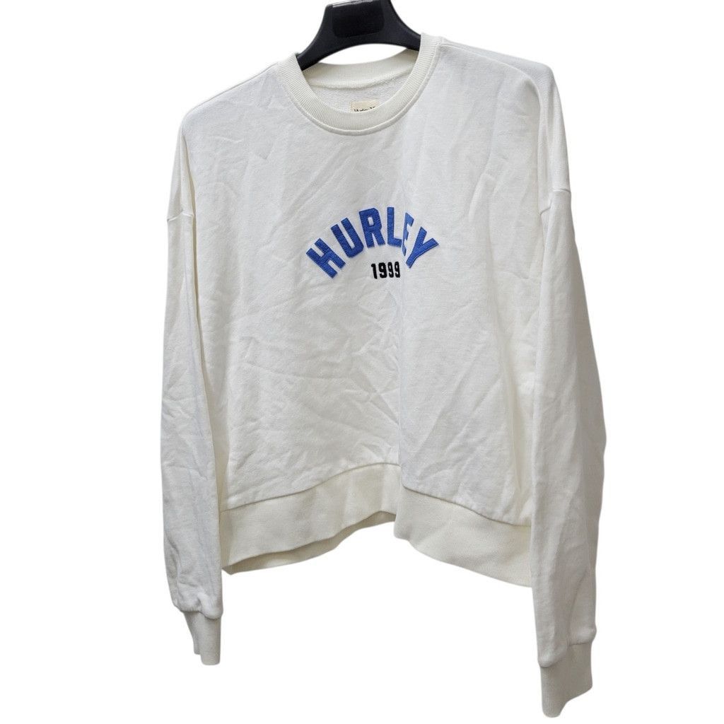 Hurley HURLEY Women's Cropped Cotton Long-Sleeves Pullover Medium Size M / US 6-8 / IT 42-44 - 3 Thumbnail