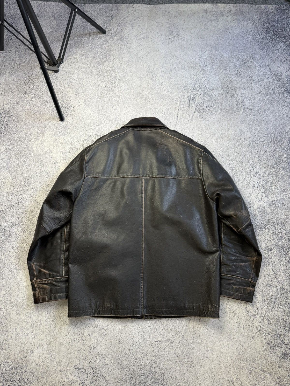 camel active Vintage Camel Active Leather Jacket Rare Old Money Size US M / EU 48-50 / 2 - 19 Thumbnail
