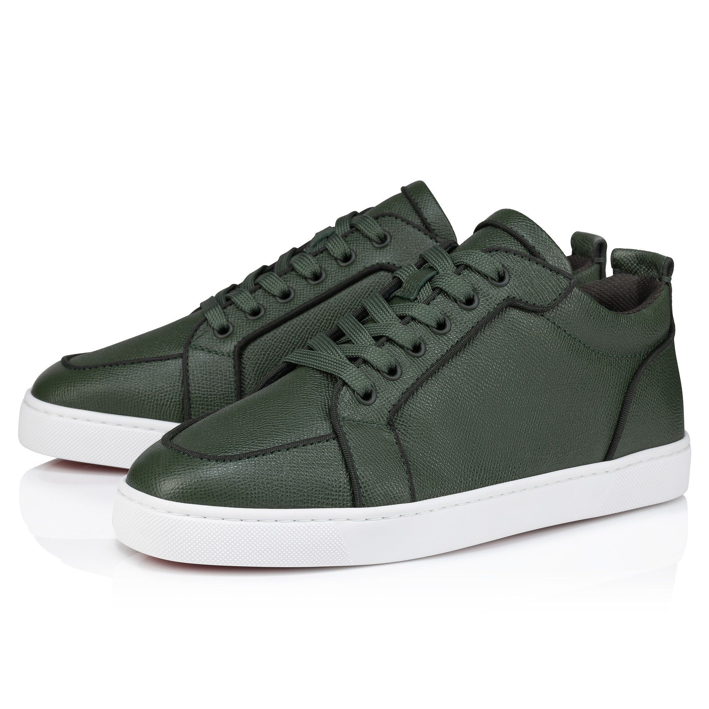 Christian Louboutin oc11z0126 Rantulow in Dark Green Size US 8 / EU 41 - 1 Thumbnail