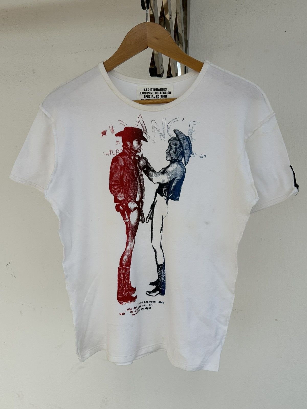 Seditionaries 666 Fronthit Punk White T Size US M / EU 48-50 / 2 - 1 Thumbnail