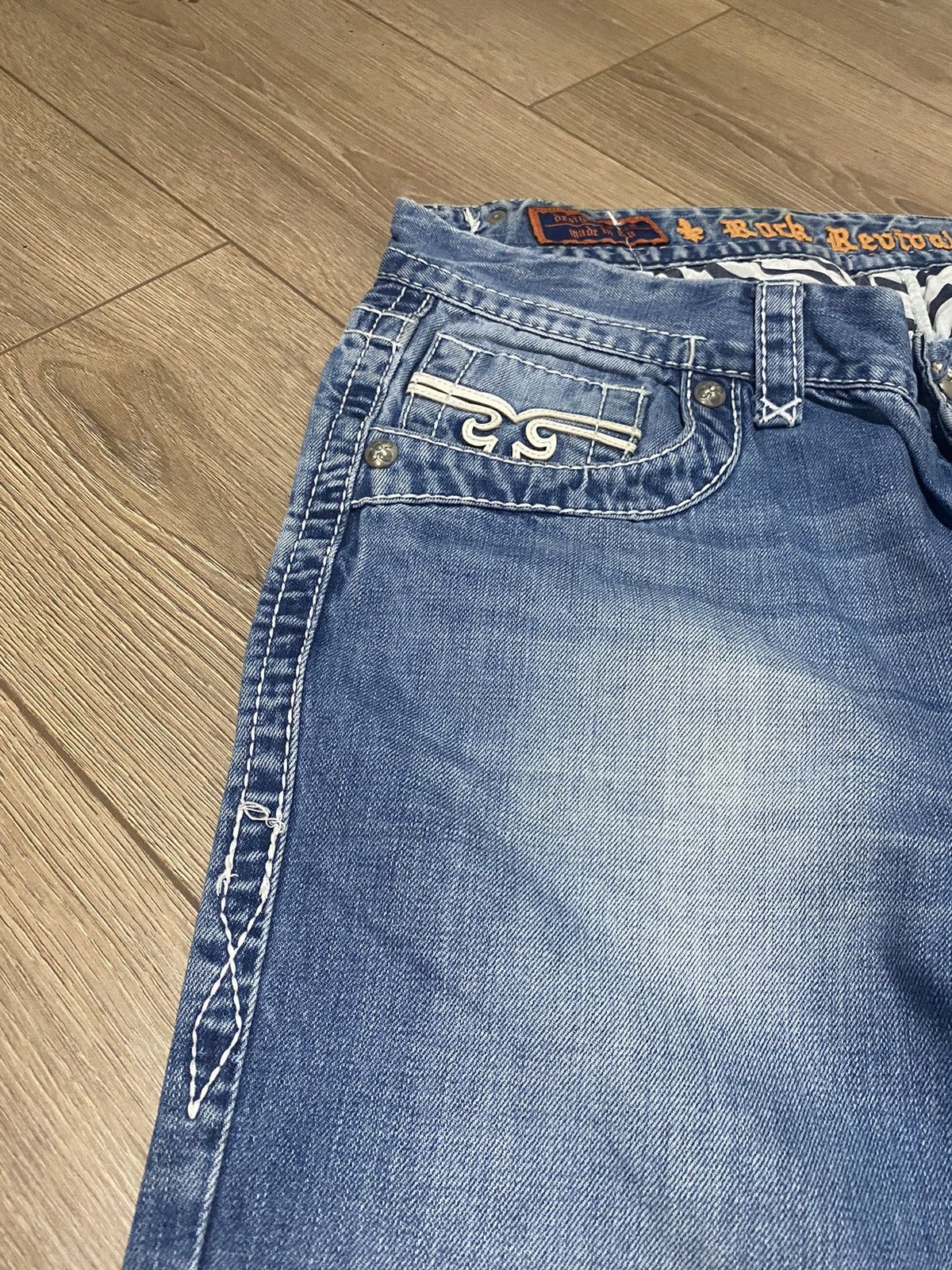 Rock Revival Rock Revival i6w9 Vintage Denim Pants Size US 38 / EU 54 - 21 Thumbnail