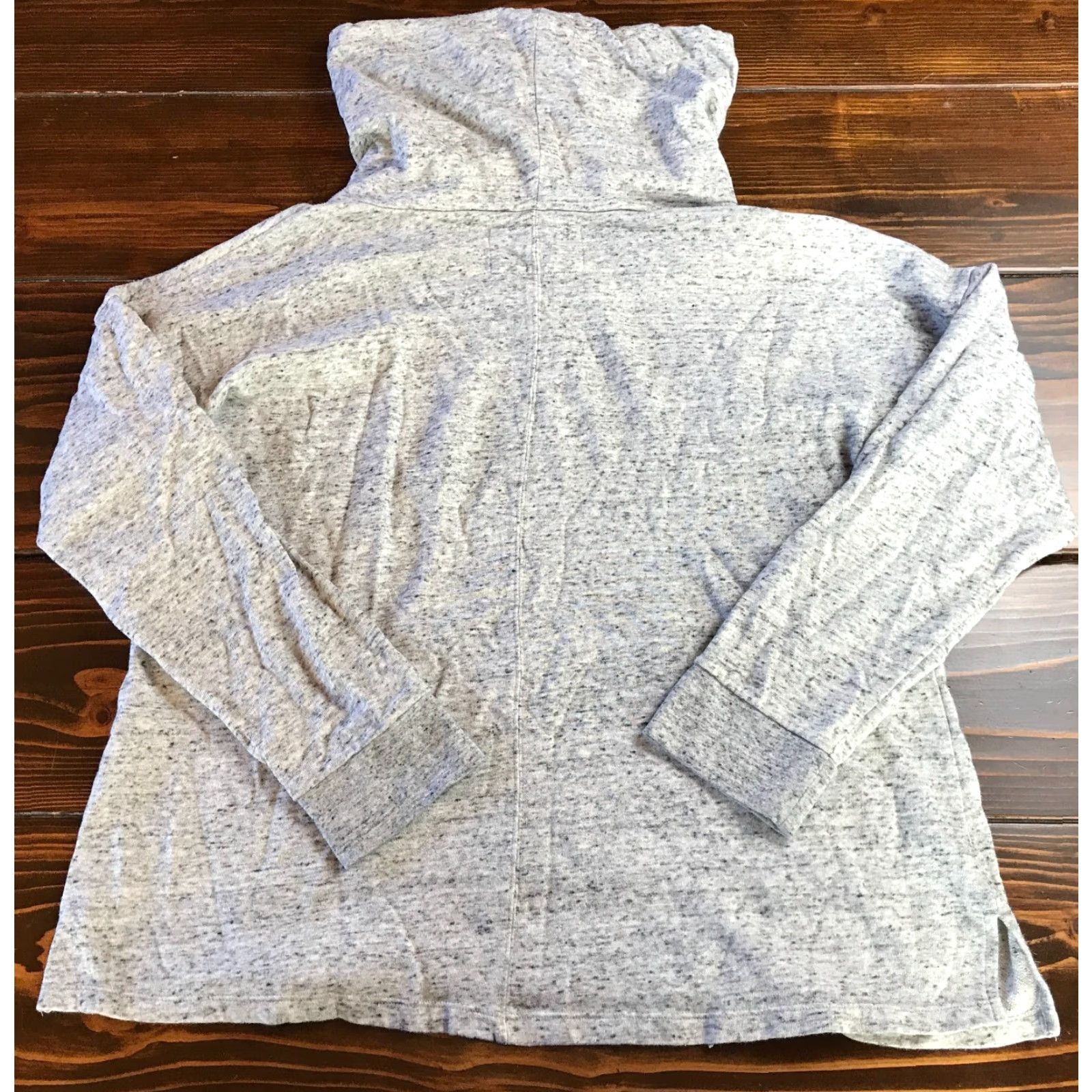 Vintage Sonoma Sweater Women's Size XL Gray Black Cowl Neck Pullover Size XL / US 12-14 / IT 48-50 - 2 Thumbnail