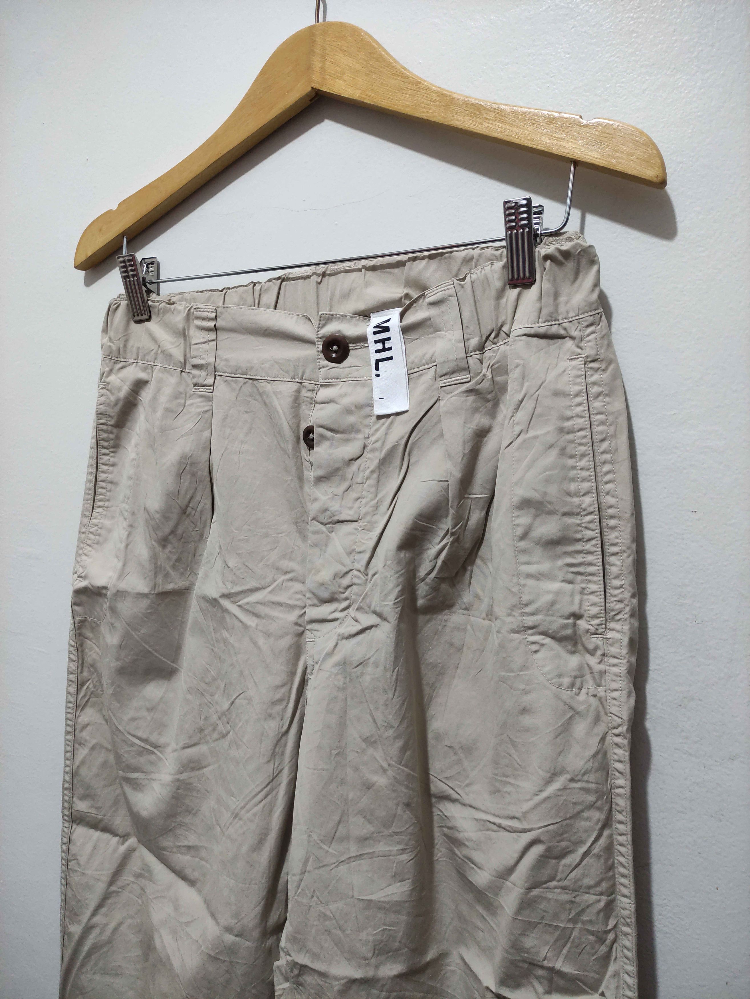 Margaret Howell Margaret Howell Beige Cotton Pants Size 30" / US 8 / IT 44 - 9 Thumbnail