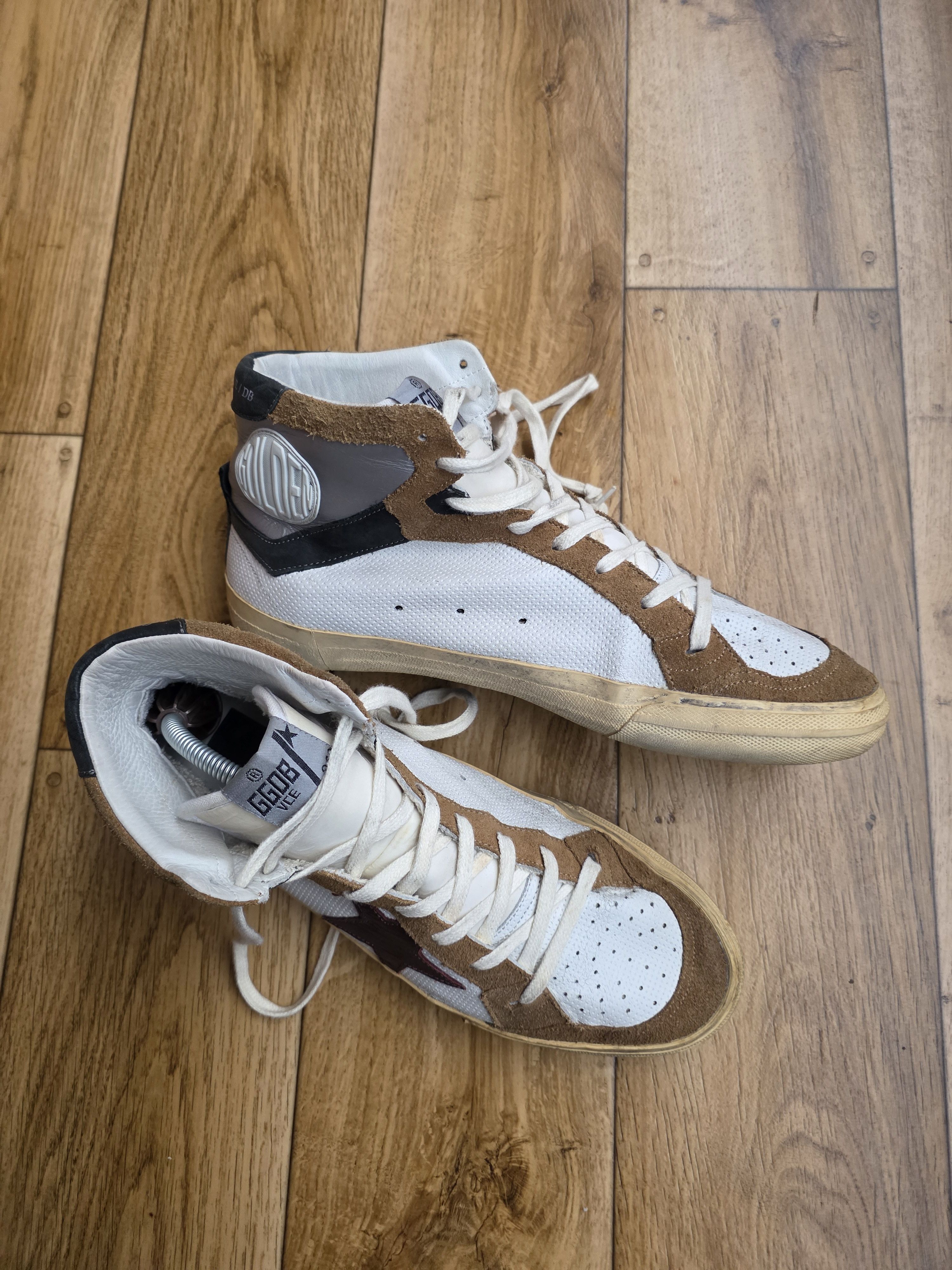 Golden Goose Golden Goose VCE 2.12 High Top Sneakers Size US 9 / EU 42 - 9 Thumbnail