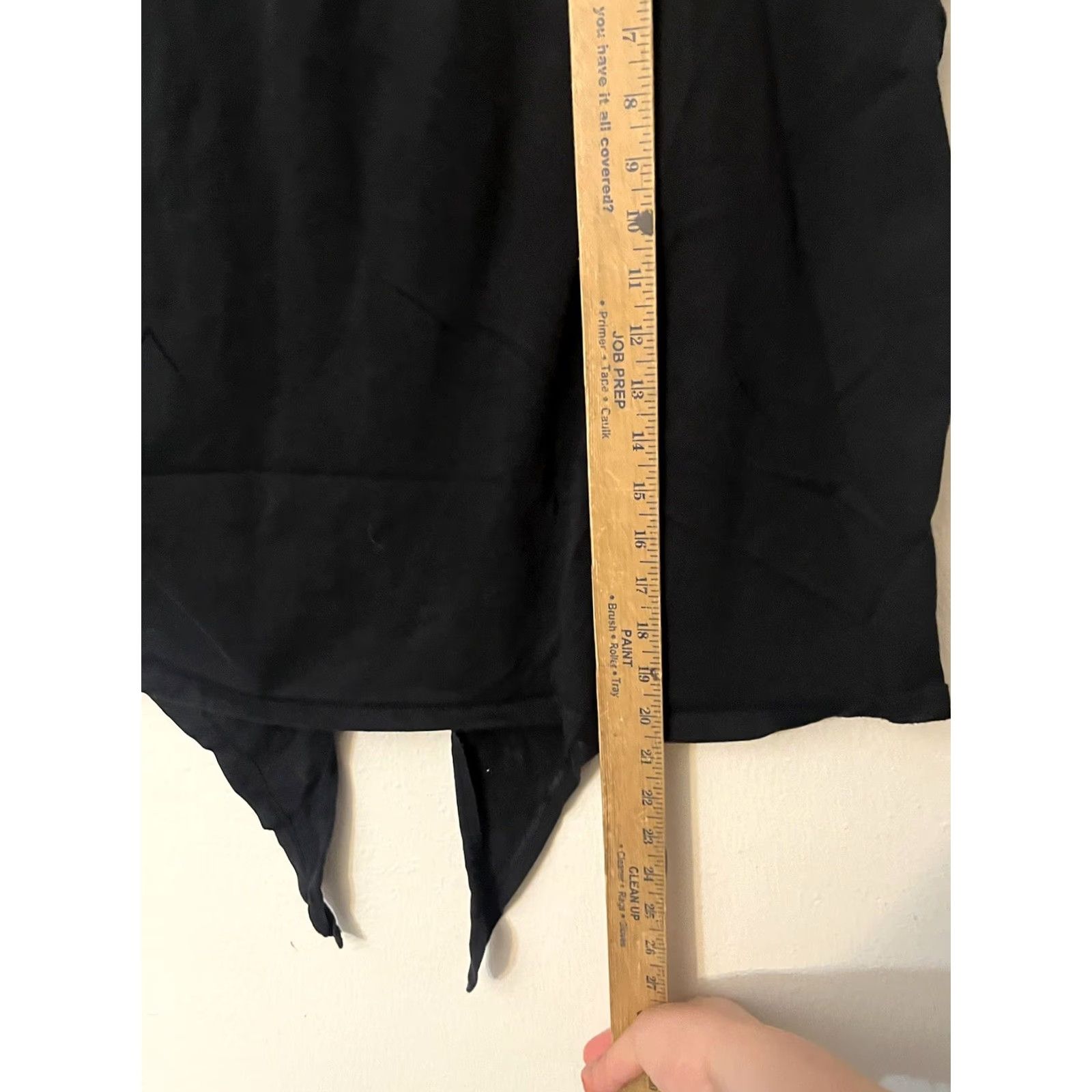Old Navy Old Navy Shirt Cropped Black XL Women's Short Sleeve Tie Front Front Tie VINTAGE? (No) Size XL / US 12-14 / IT 48-50 - 5 Thumbnail