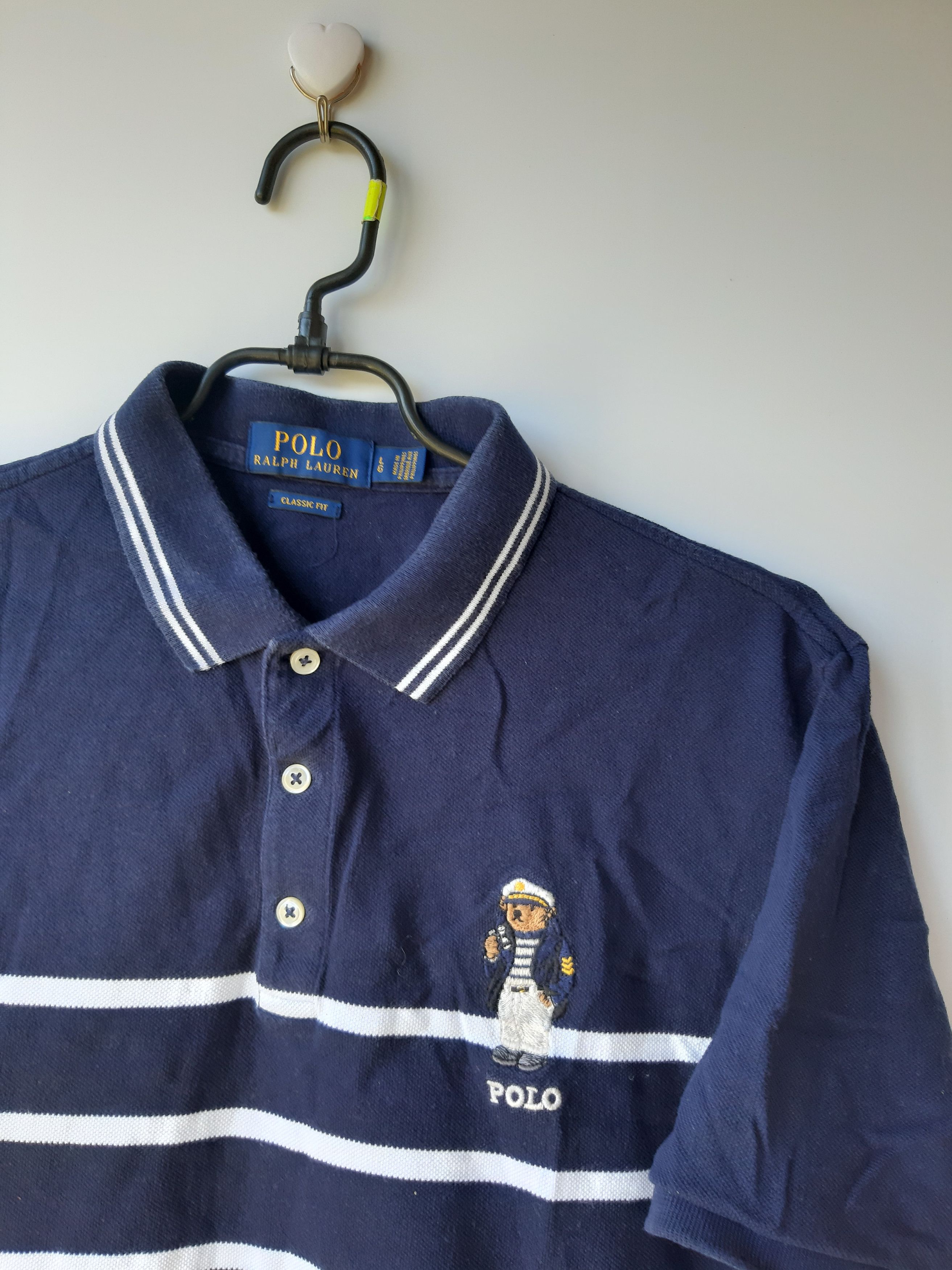 Polo Ralph Lauren × Vintage Polo Ralph Lauren Sailor Bear shirt Size US L / EU 52-54 / 3 - 2 Thumbnail