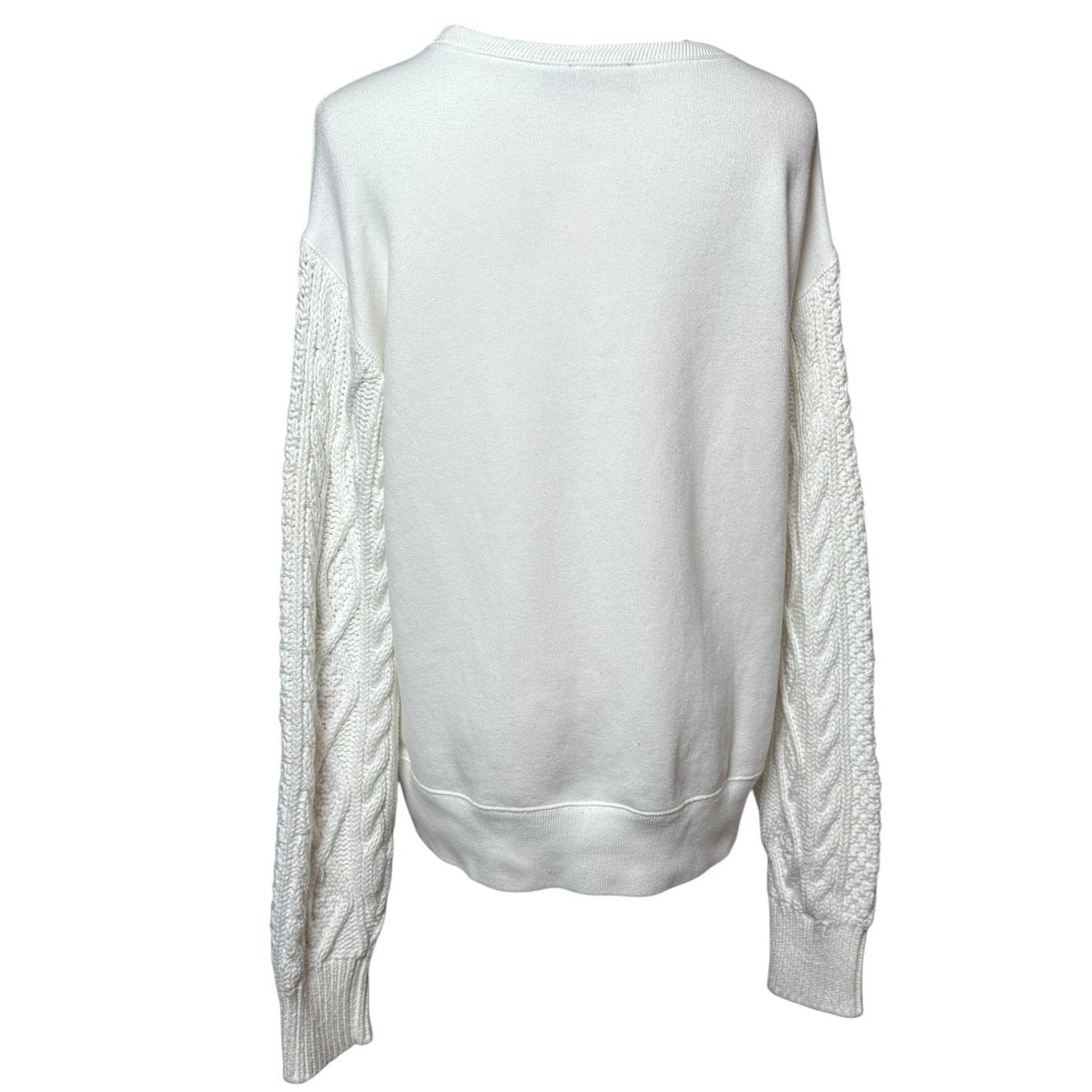 Polo Ralph Lauren Polo Ralph Lauren Aran-Knit Fleece Pullover M Relaxed Fit Size M / US 6-8 / IT 42-44 - 9 Thumbnail