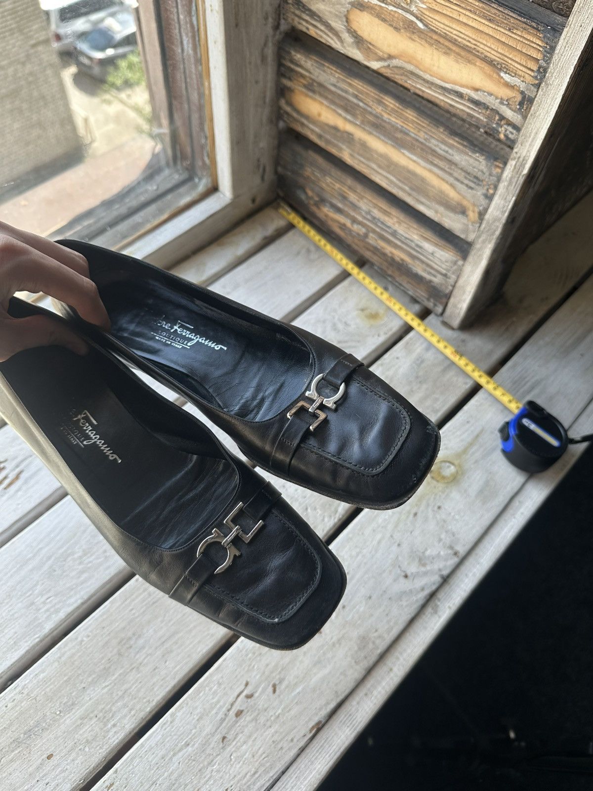 Salvatore Ferragamo RARE❗️Salvatore Ferragamo Women Shoes flats heels Size US 10 / IT 40 - 17 Thumbnail