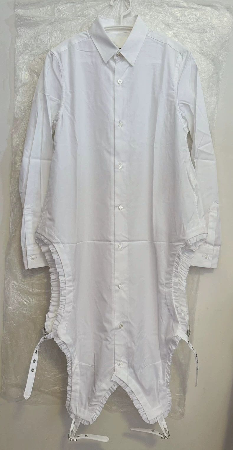 Comme des Garcons Comme Des Garcons Buckle Strap Long Shaped Shirt Size XS / US 0-2 / IT 36-38 - 6 Thumbnail