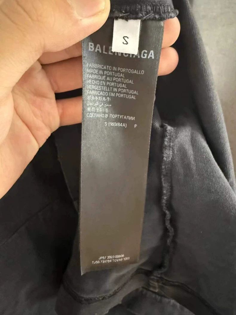 Balenciaga Balenciaga Adhesive tape short sleeve Size US S / EU 44-46 / 1 - 4 Thumbnail