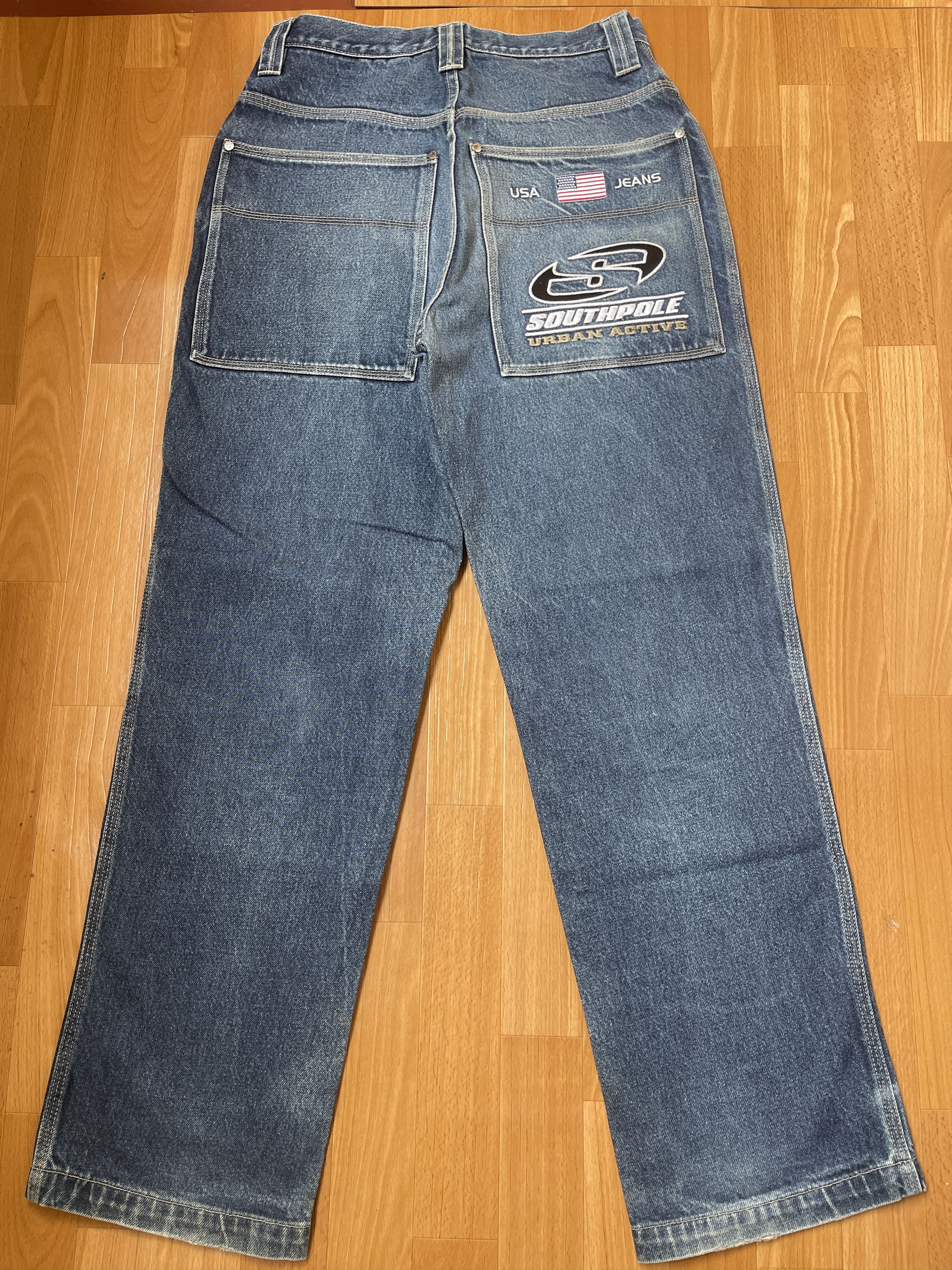 Southpole jeans baggy vintage South Pole 90s hip hop Y2K 30