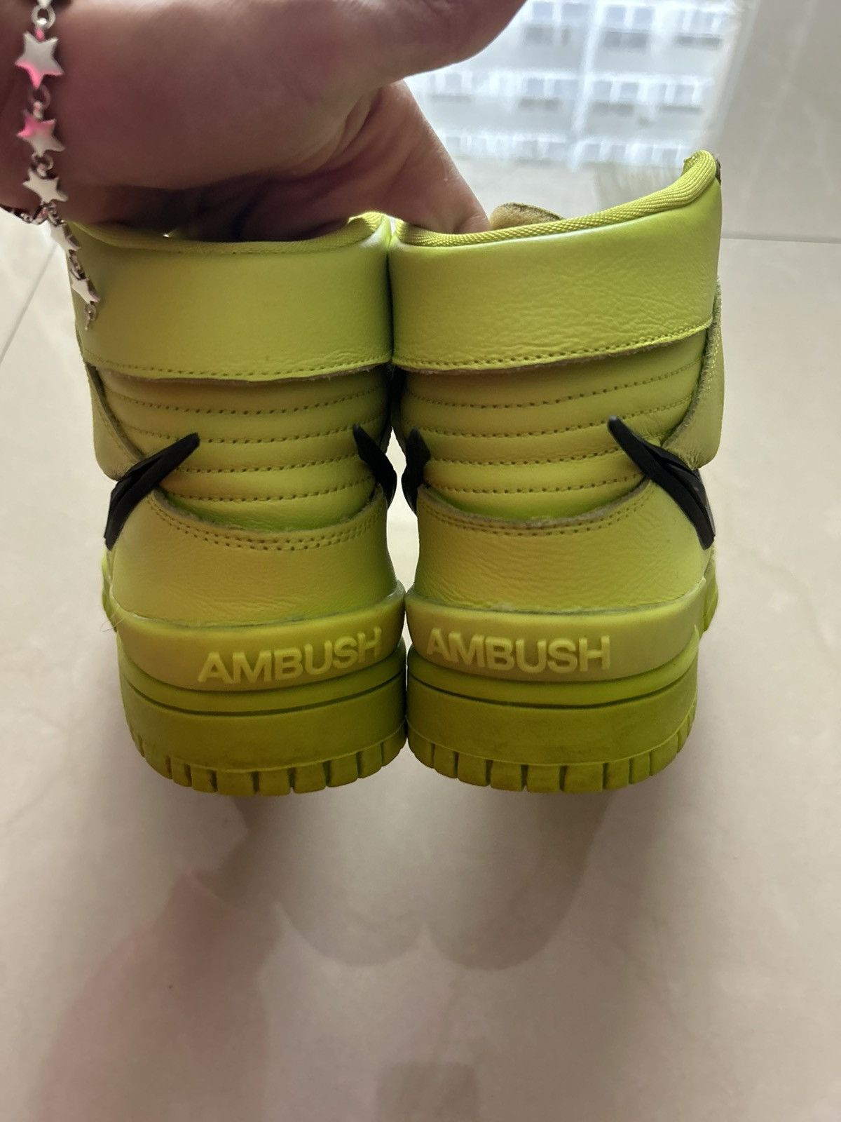 Ambush Design × Nike Nike x ambush dunk high flash lime Size US 6.5 / EU 39-40 - 4 Thumbnail