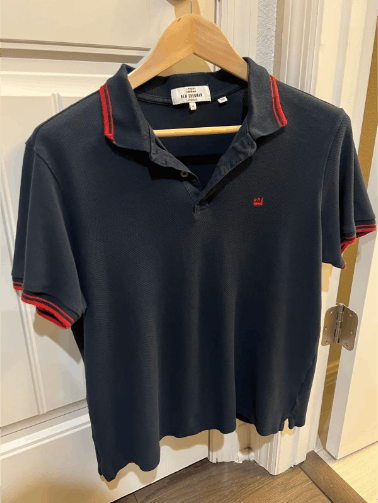 Ben Sherman Ben Sherman Original Romford Polo Shirt Navy Blue Red Tipped Size US M / EU 48-50 / 2 - 2 Thumbnail