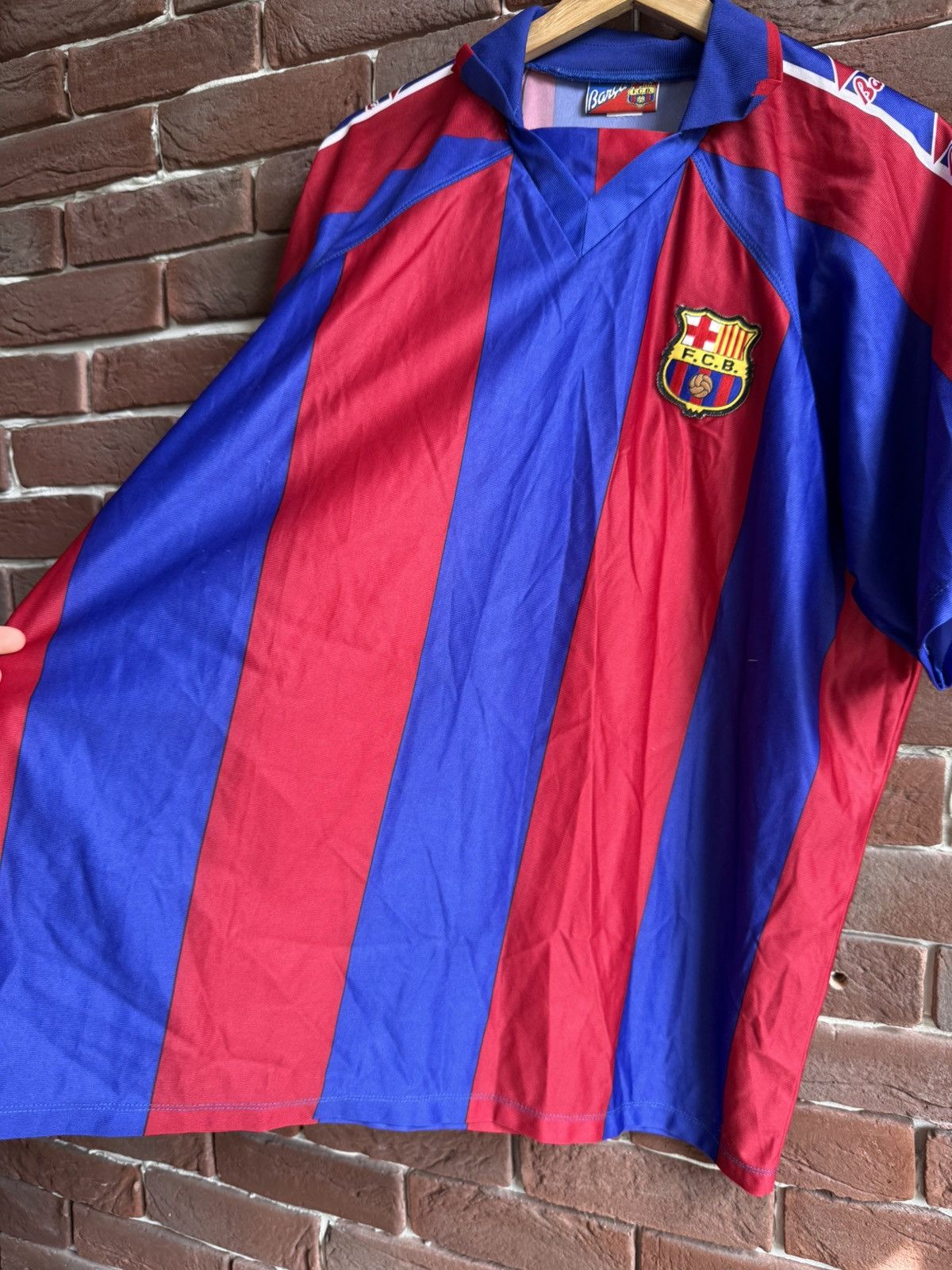 Vintage Rare Vintage FC Barcelona Roger’s Kappa Soccer Jersey Size US XL / EU 56 / 4 - 4 Thumbnail