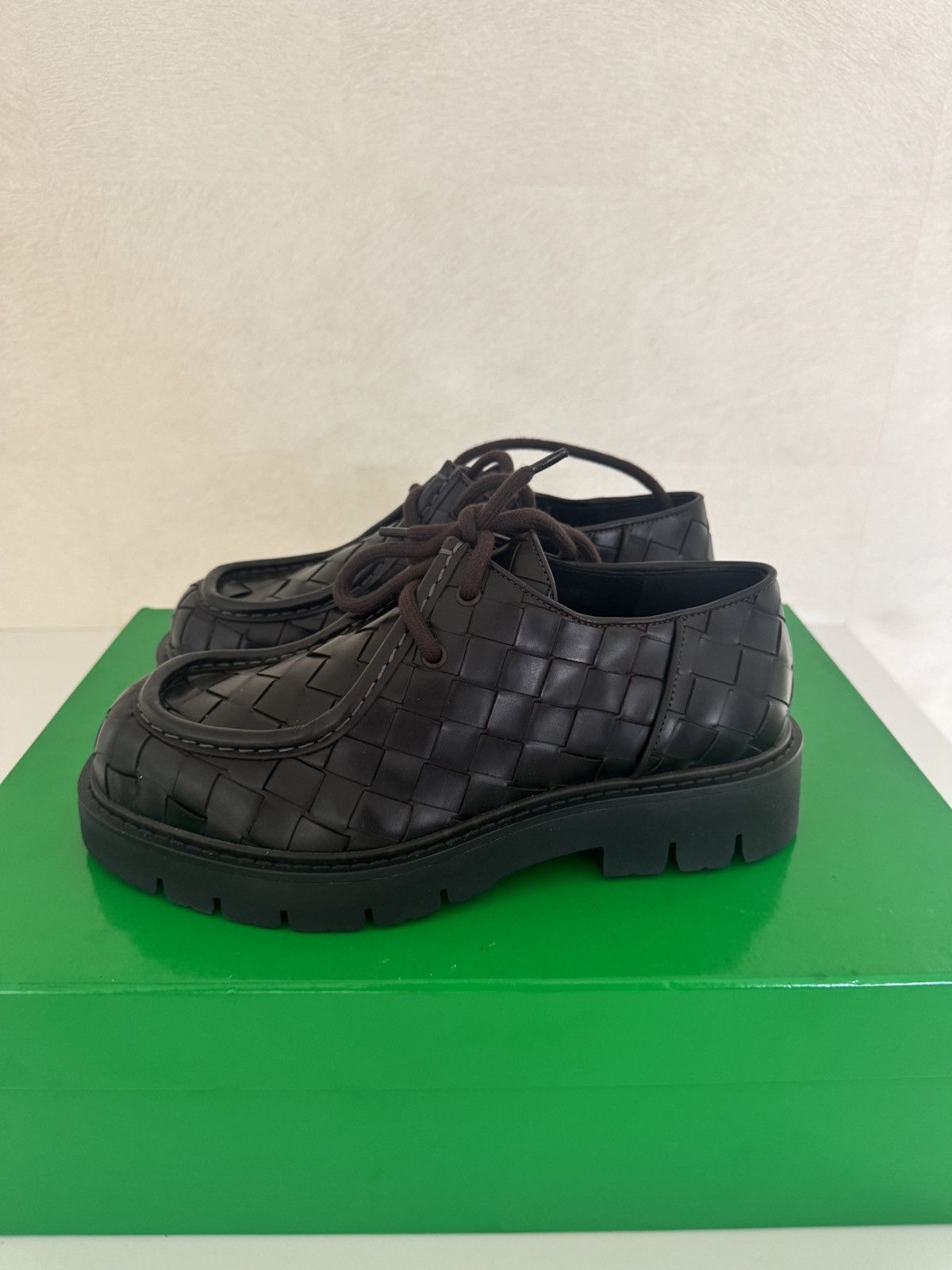 Bottega Veneta Bottega Veneta Haddock Lace-Up Shoe Size US 7 / EU 40 - 3 Thumbnail